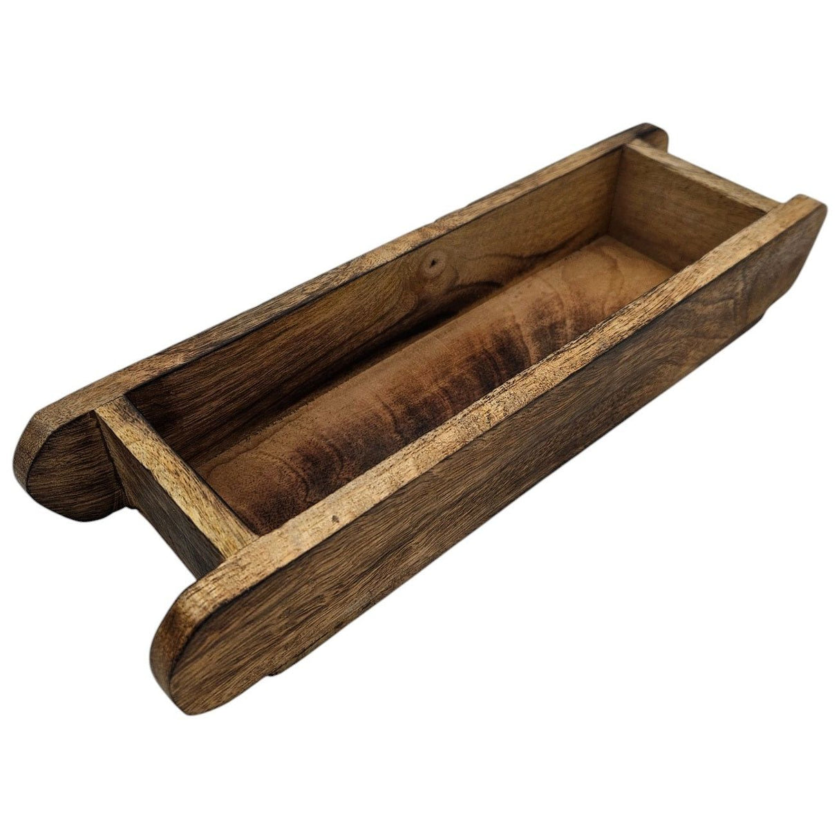 Wooden box brick shape mango wood brick shape box country house wooden box small 30x9 cm