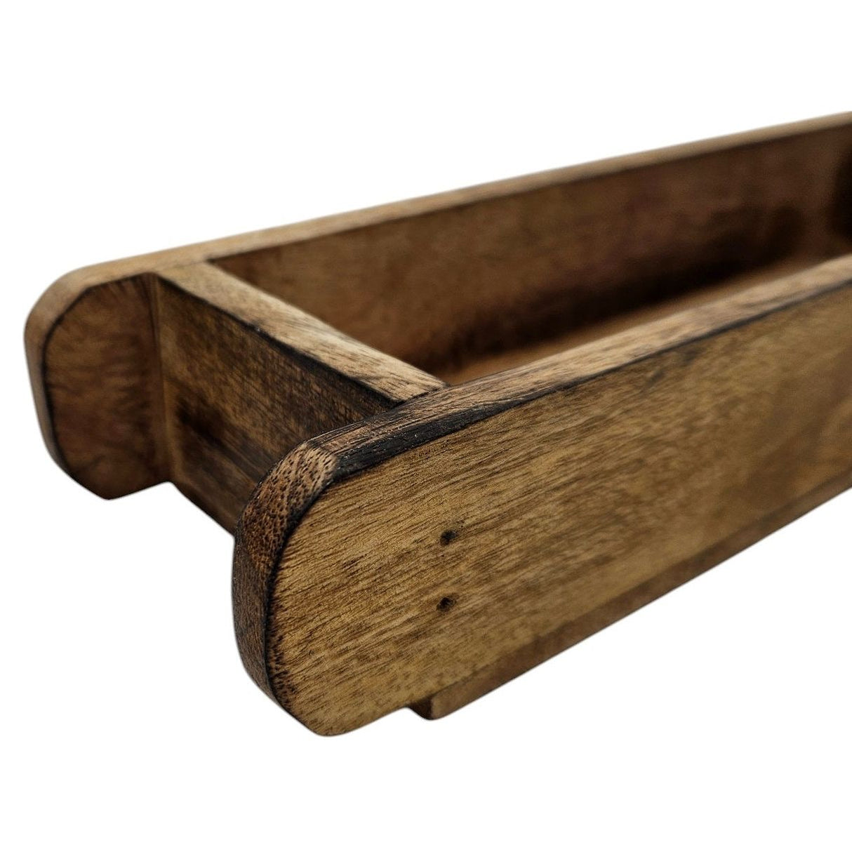 Wooden box brick shape mango wood brick shape box country house wooden box small 30x9 cm