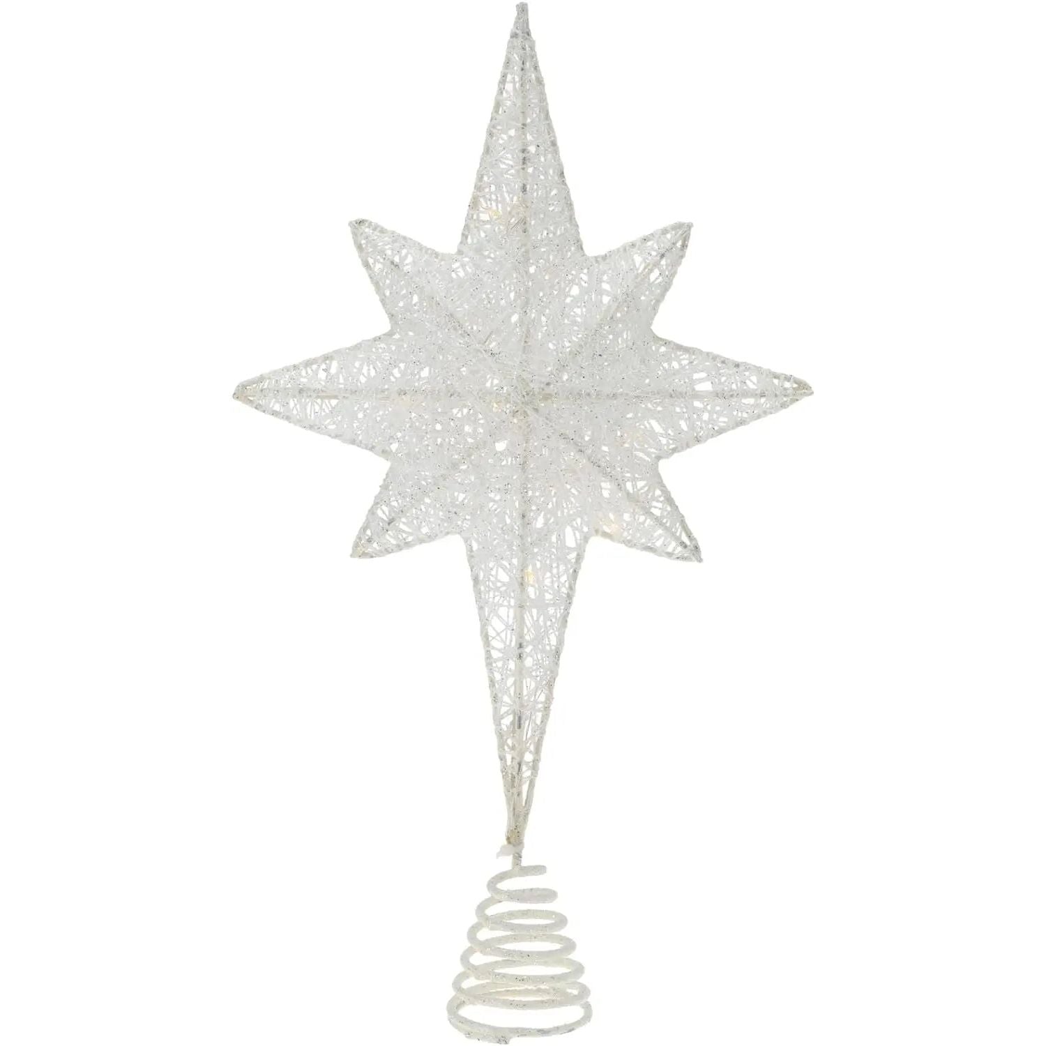 Christmas tree topper white LED Christmas lights Christmas tree lighting
