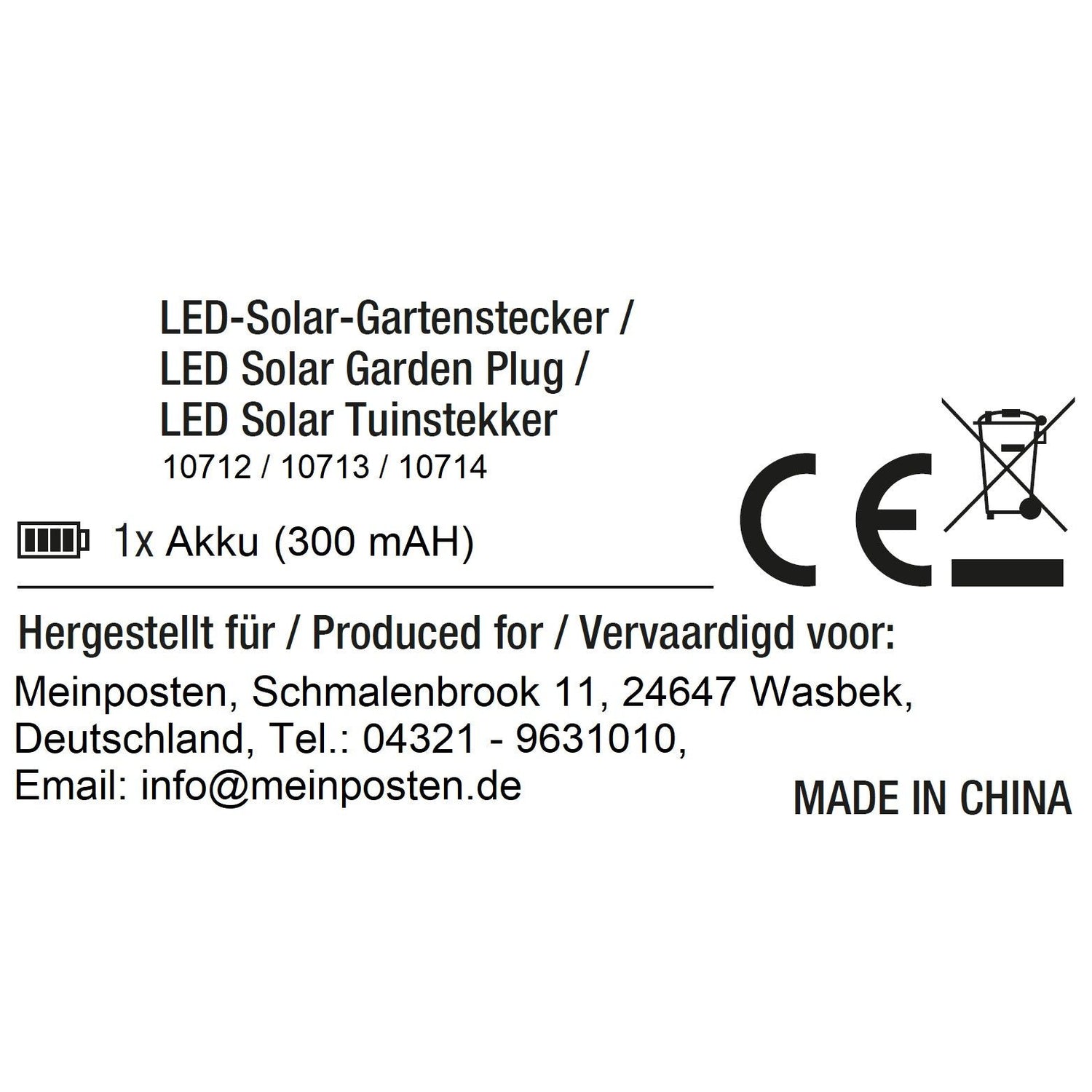 Solar light SKY Solar solar lamp black metal height 90 cm wave