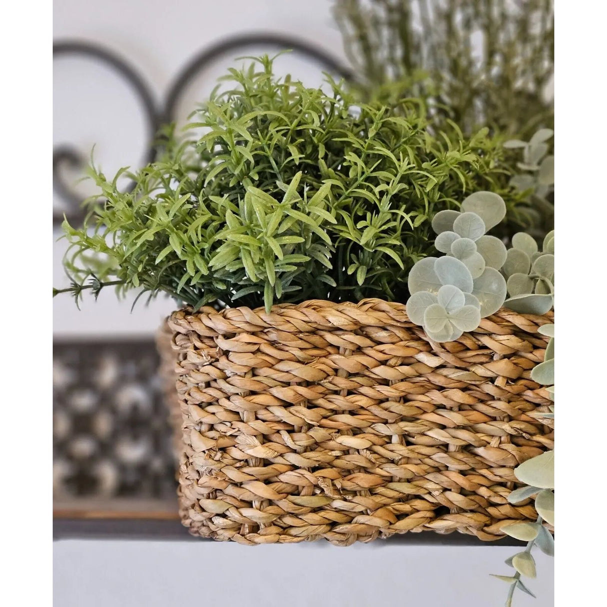 3 baskets storage baskets seagrass basket decorative basket brown storage basket set of 3
