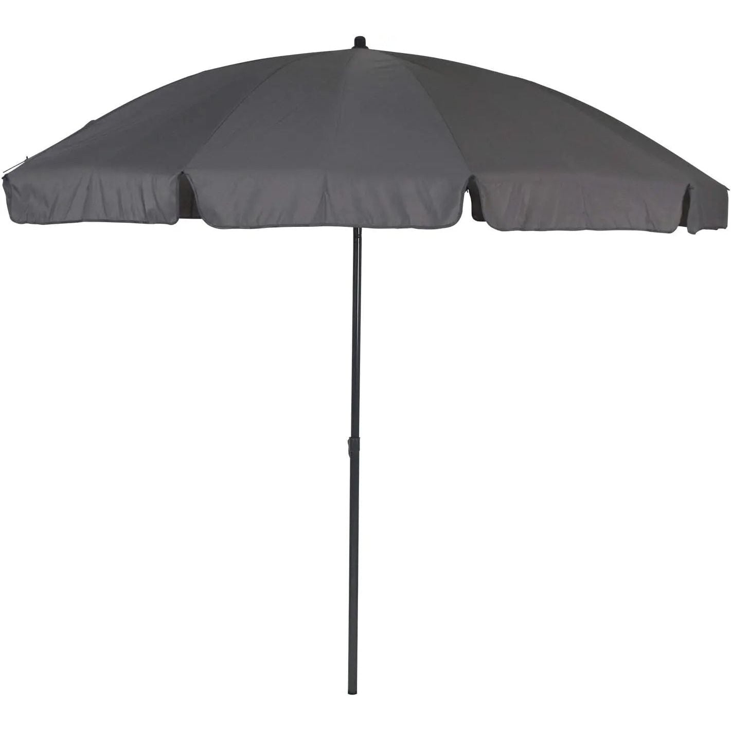 Patio umbrella, garden umbrella, balcony umbrella, parasol, UV35+, anthracite, 240 cm