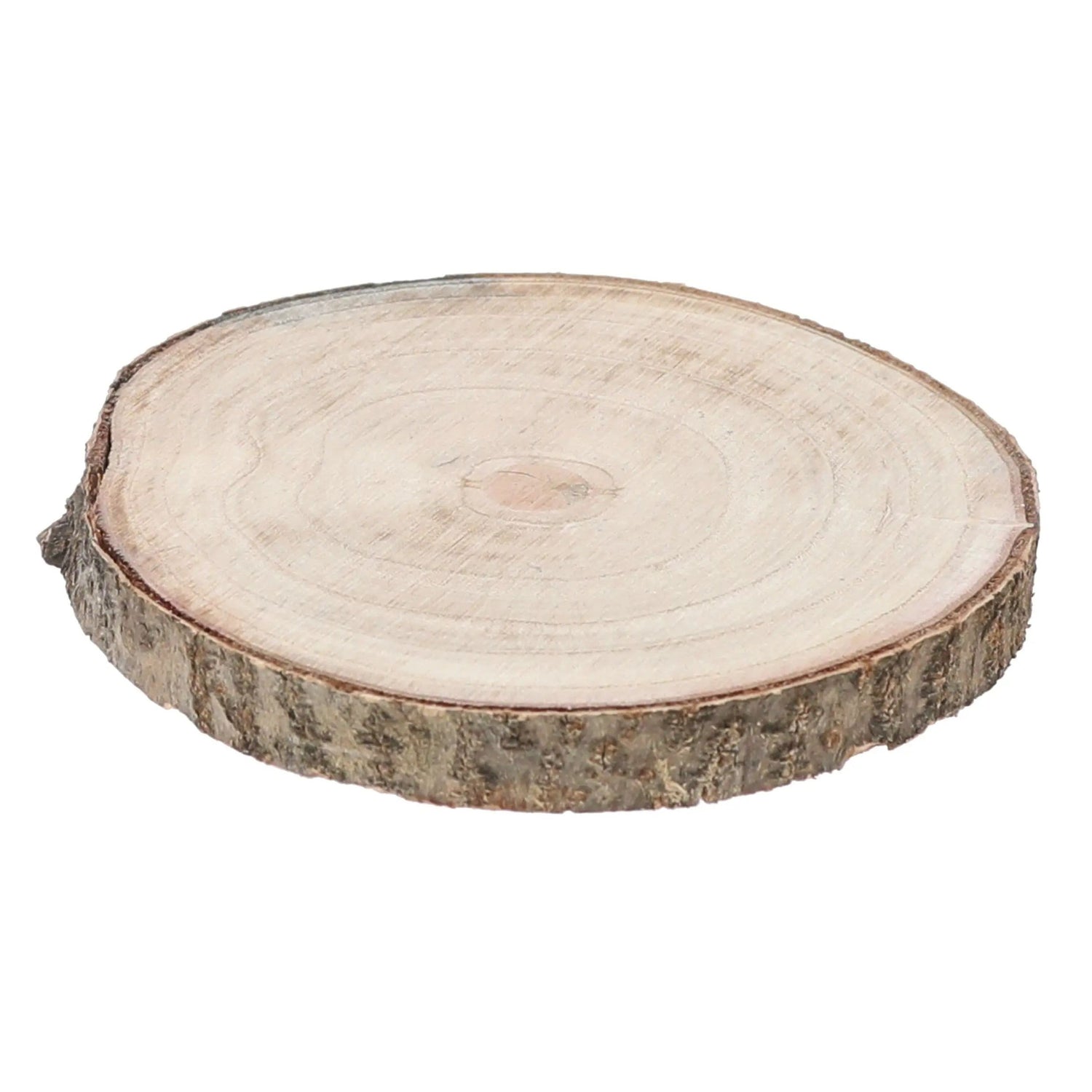 Tree disc board wood wooden board decorative board tray table decoration ⌀ 18 - 21 cm