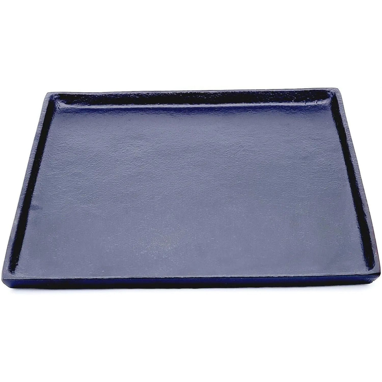 Decorative plate black decorative bowl metal plate bowl aluminum decoration 25x25 cm