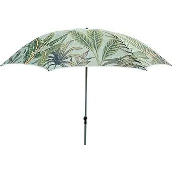 Parasol khaki green Ø 178 cm umbrella balcony umbrella beach umbrella UV protection UPF