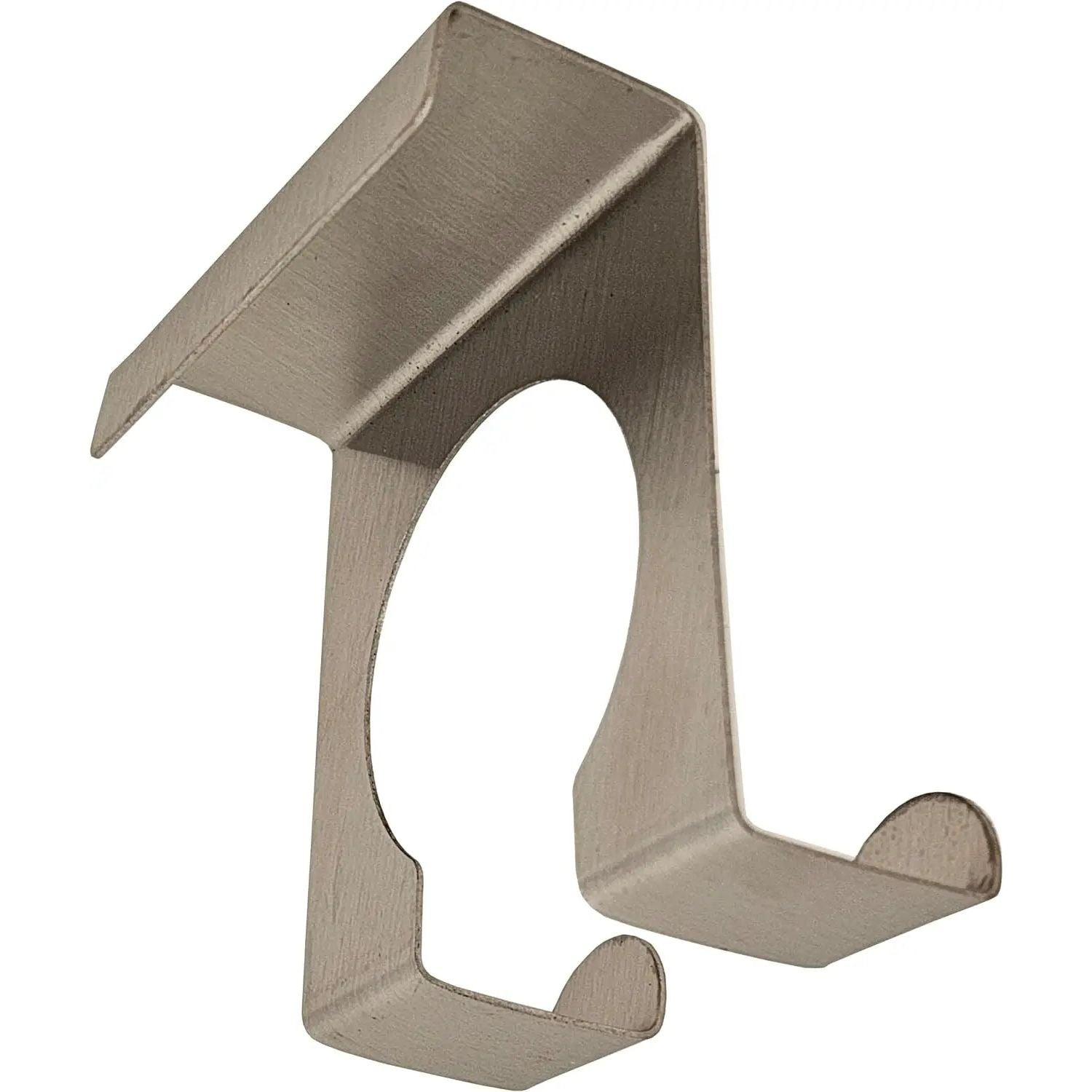 4 hooks door hook for hanging silver stainless steel metal without drilling 4 piece set