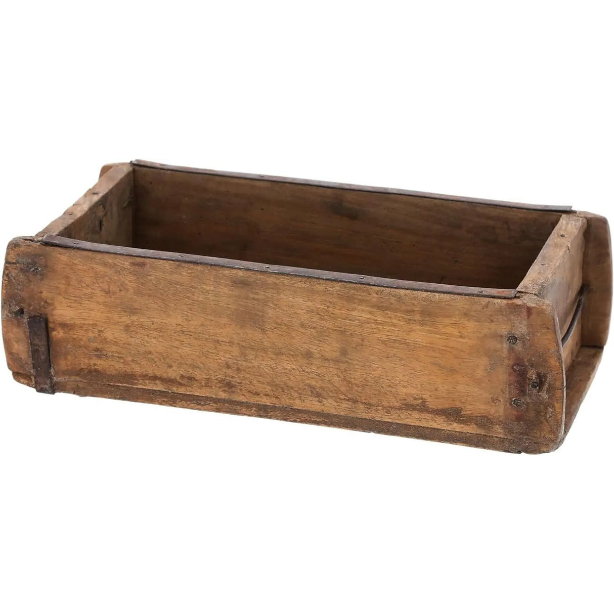 Wooden box brick shape brick shape box recycled wood box 30 cm