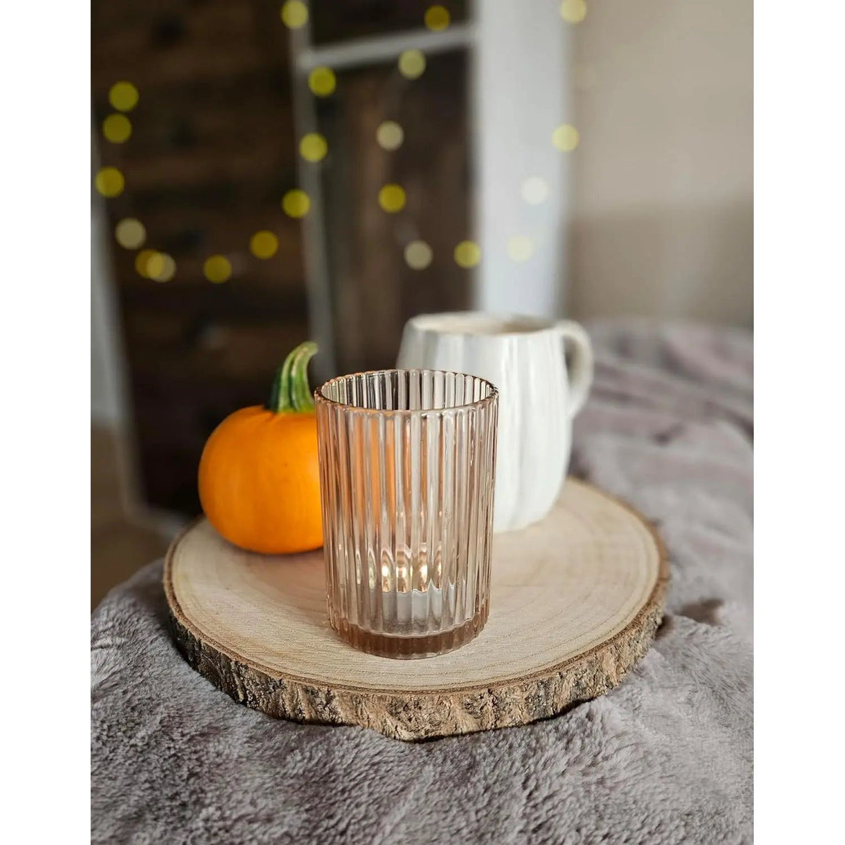 Tree disc board wood wooden board decorative board tray table decoration wooden disc Ø 23 -