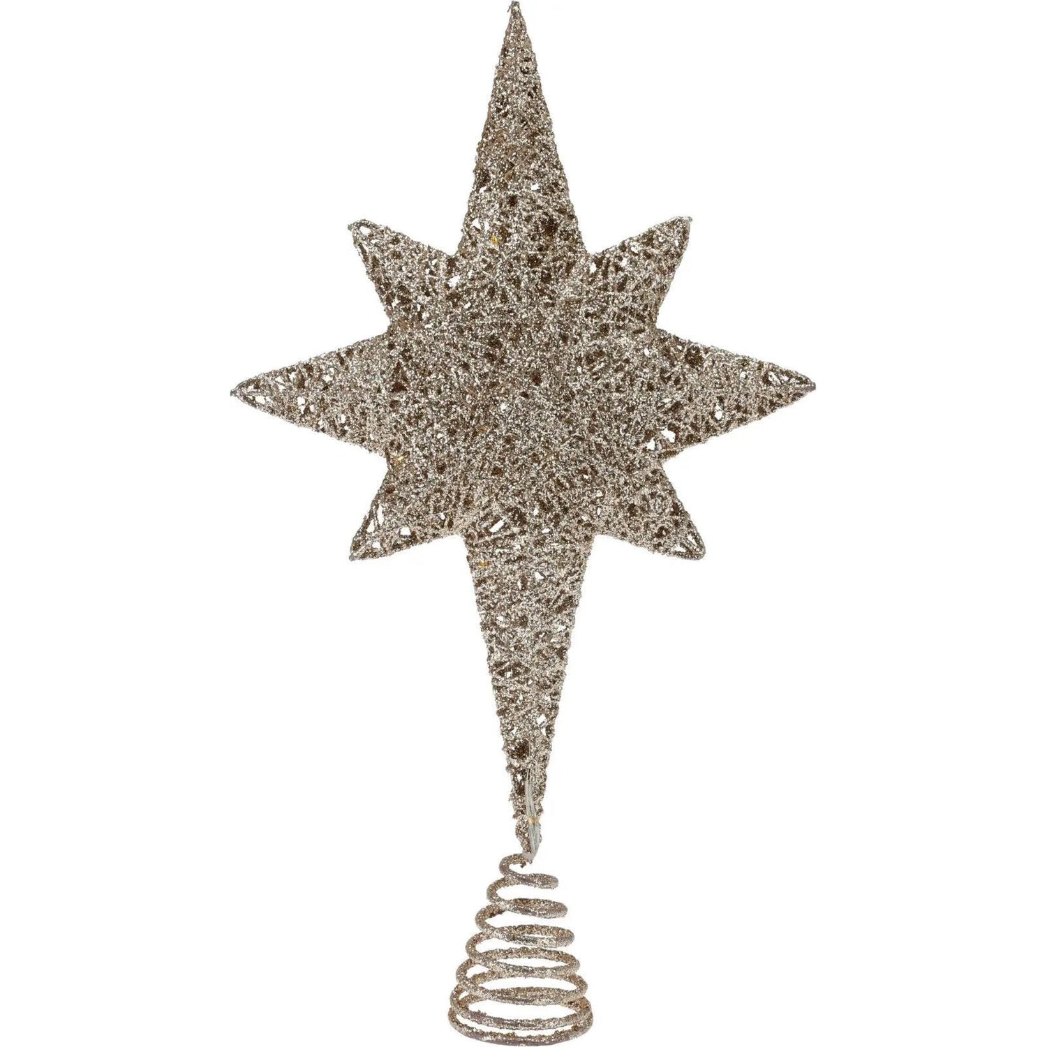 Christmas tree topper bronze LED Christmas lights Christmas tree lighting