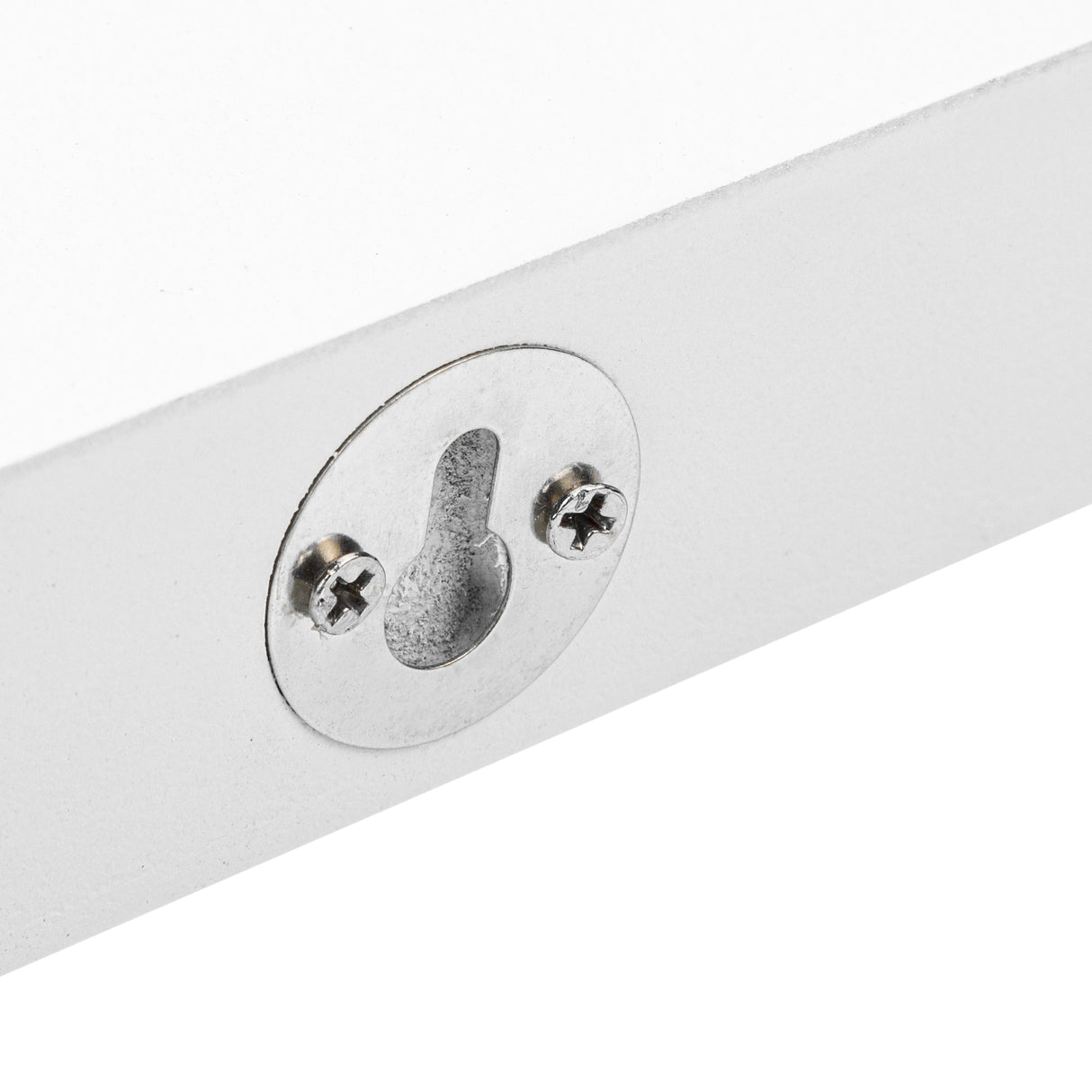 Wall shelf white country house bookcase 15-61 cm wall board hanging shelf floating shelf