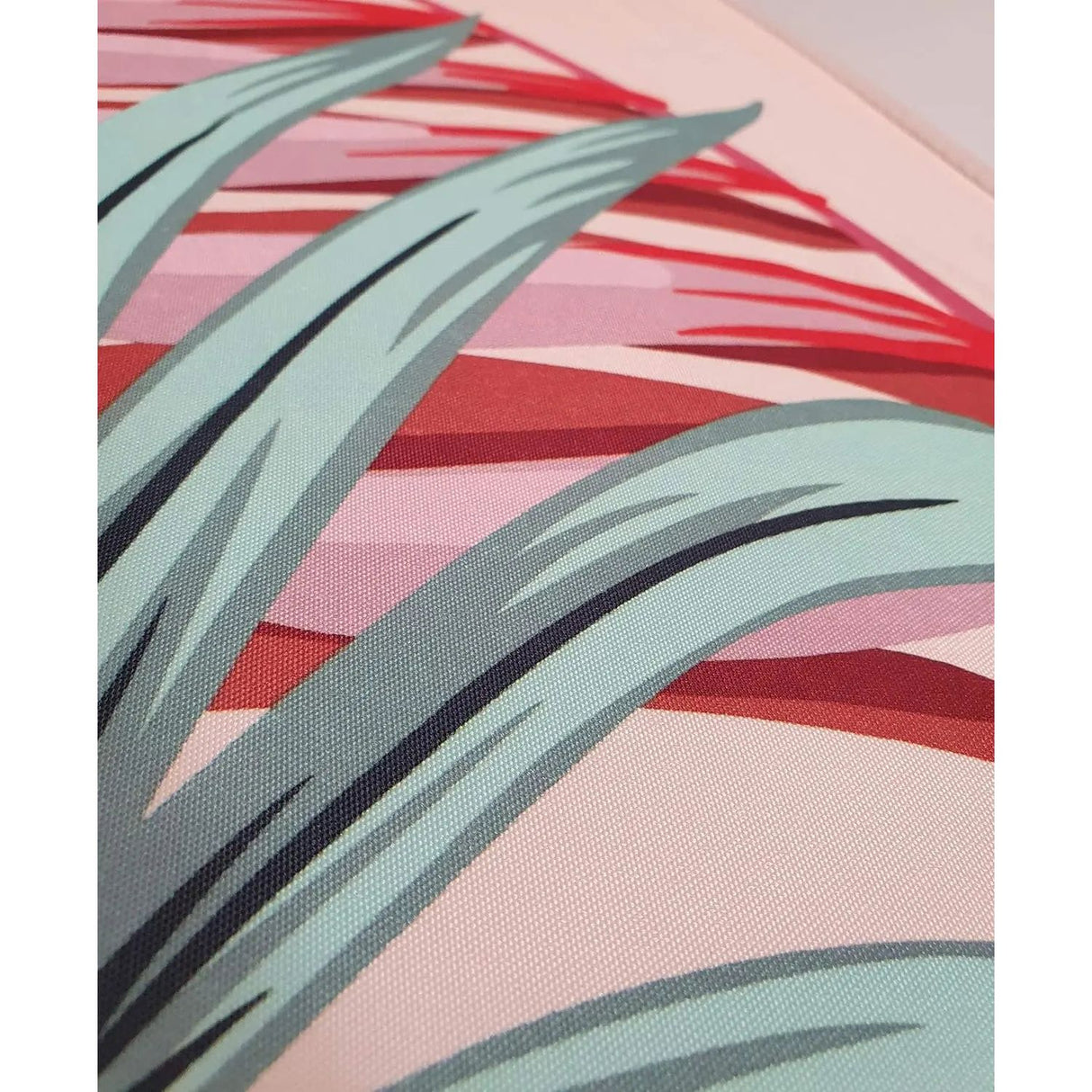 Parasol beach umbrella UV protection 40+ umbrella balcony umbrella Ø 175 cm pink