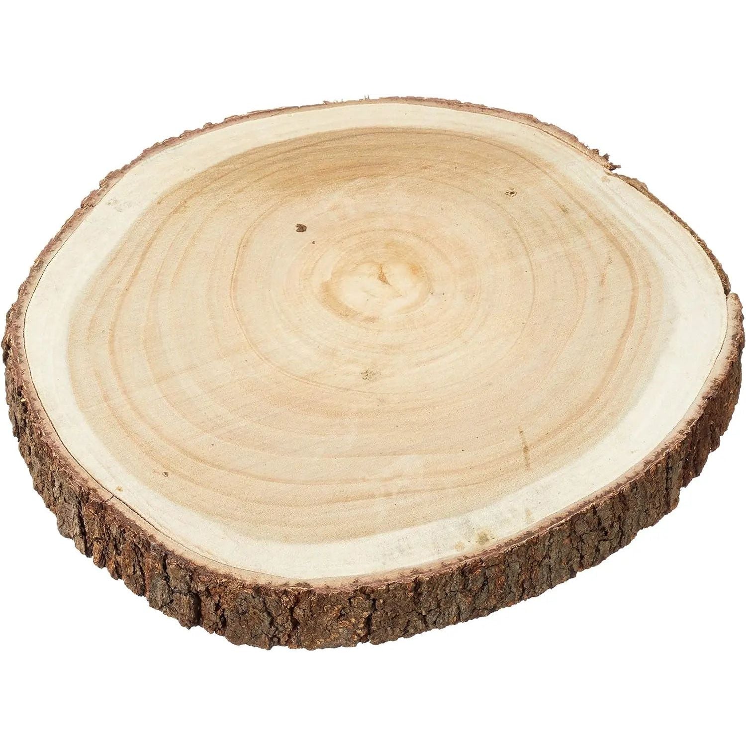 Tree disc wooden disc decorative board wood wooden board board table decoration tray Ø 30 cm