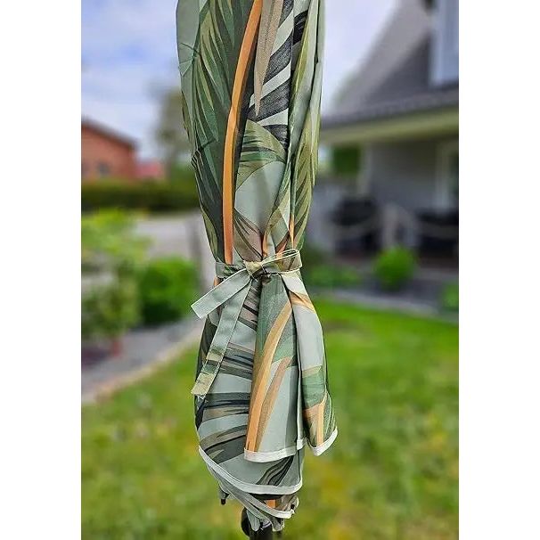 Parasol khaki green Ø 178 cm umbrella balcony umbrella beach umbrella UV protection UPF