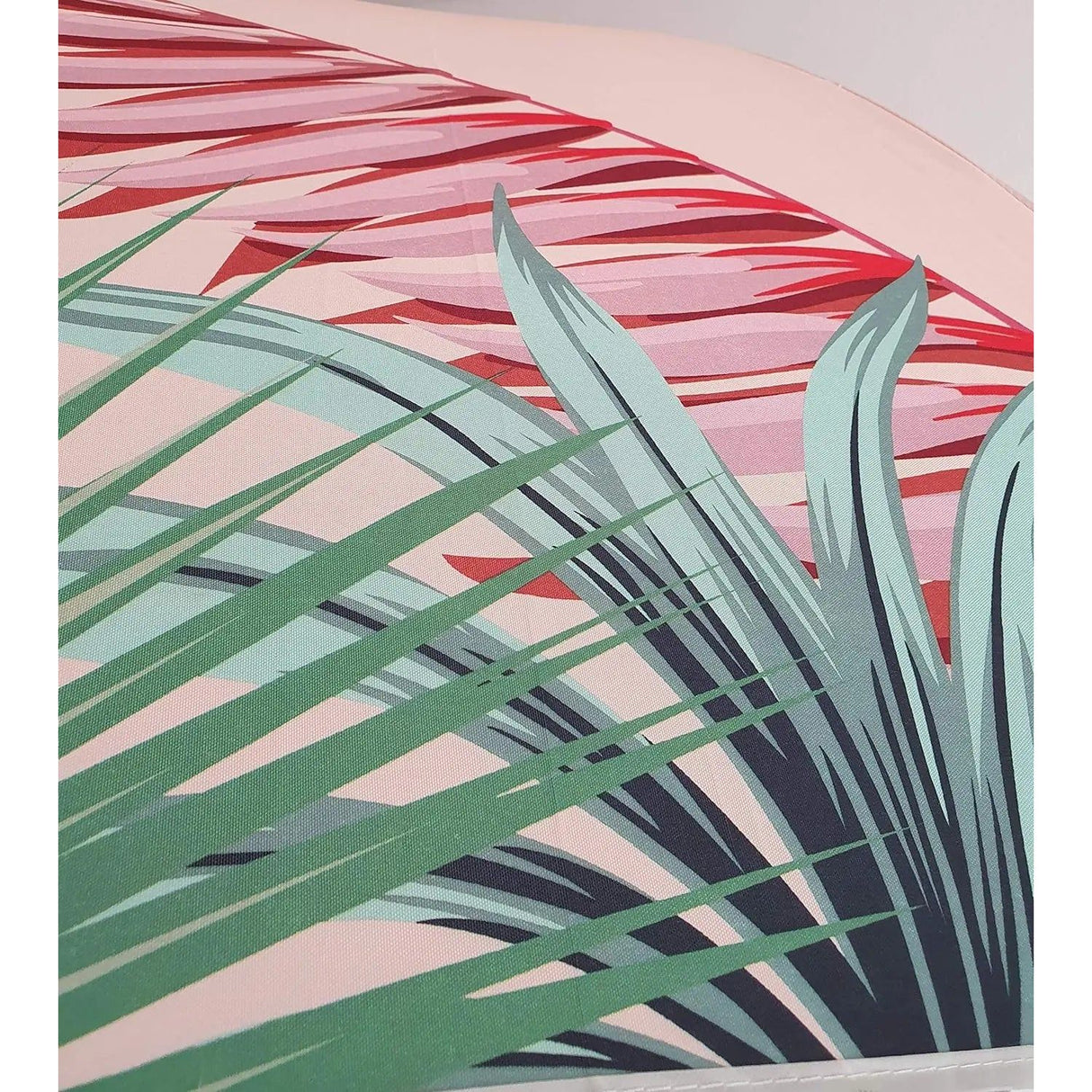 Parasol beach umbrella UV protection 40+ umbrella balcony umbrella Ø 175 cm pink