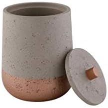 Storage box concrete grey copper bathroom