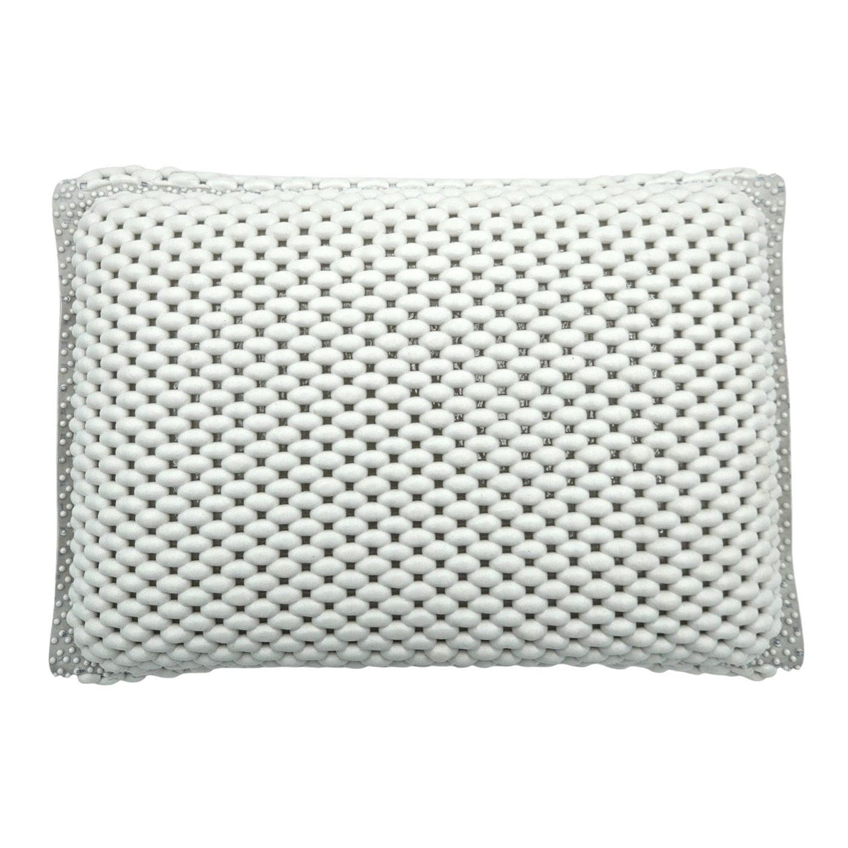 Bath pillow grey white blue bath pillow with suction cups spa bath pillow head pillow