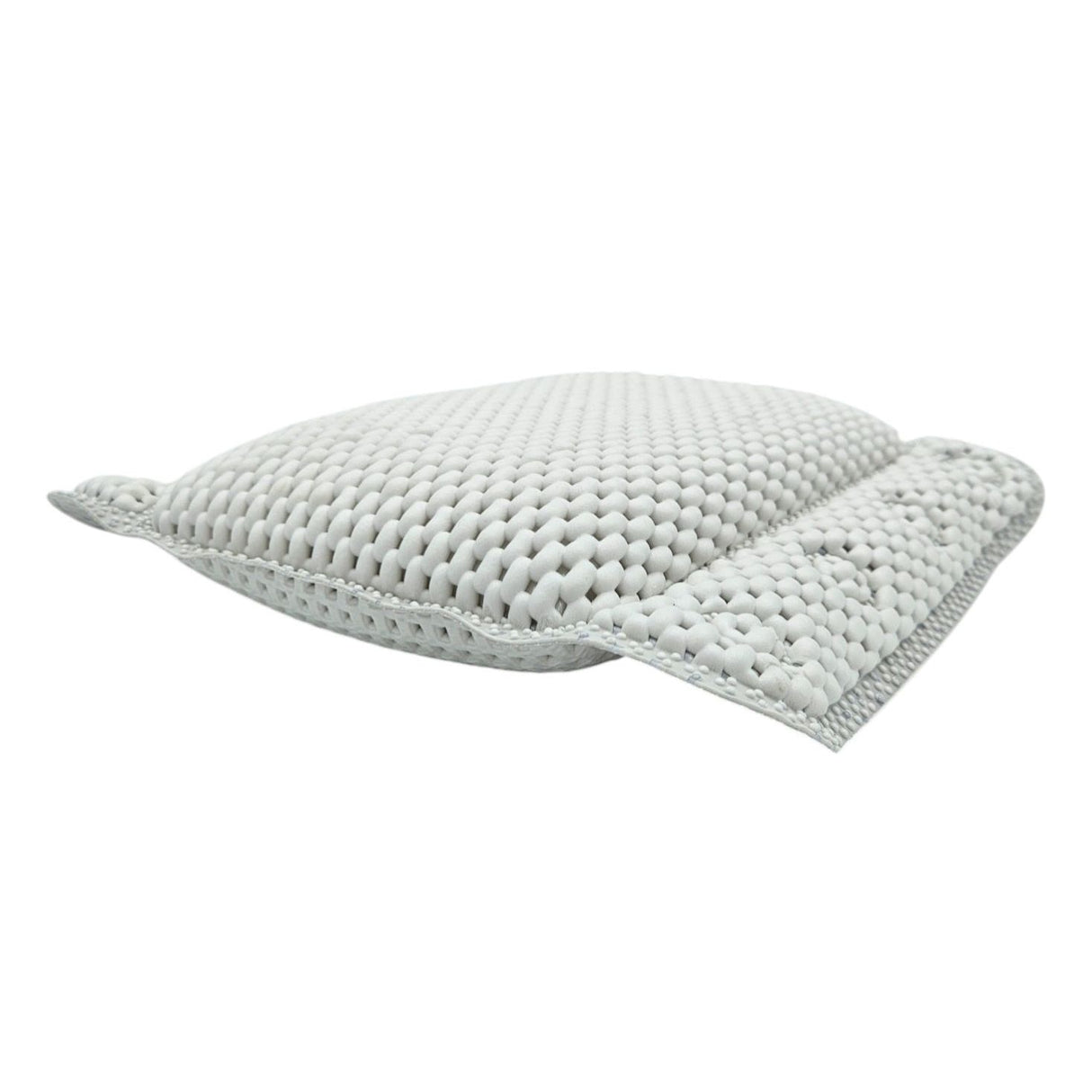 Bath pillow grey white blue bath pillow with suction cups spa bath pillow head pillow