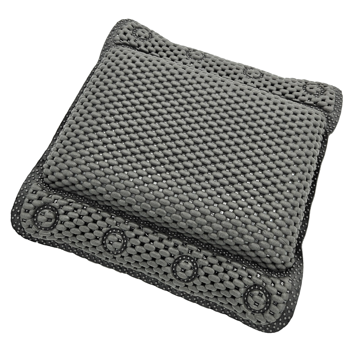 Bath pillow grey white blue bath pillow with suction cups spa bath pillow head pillow