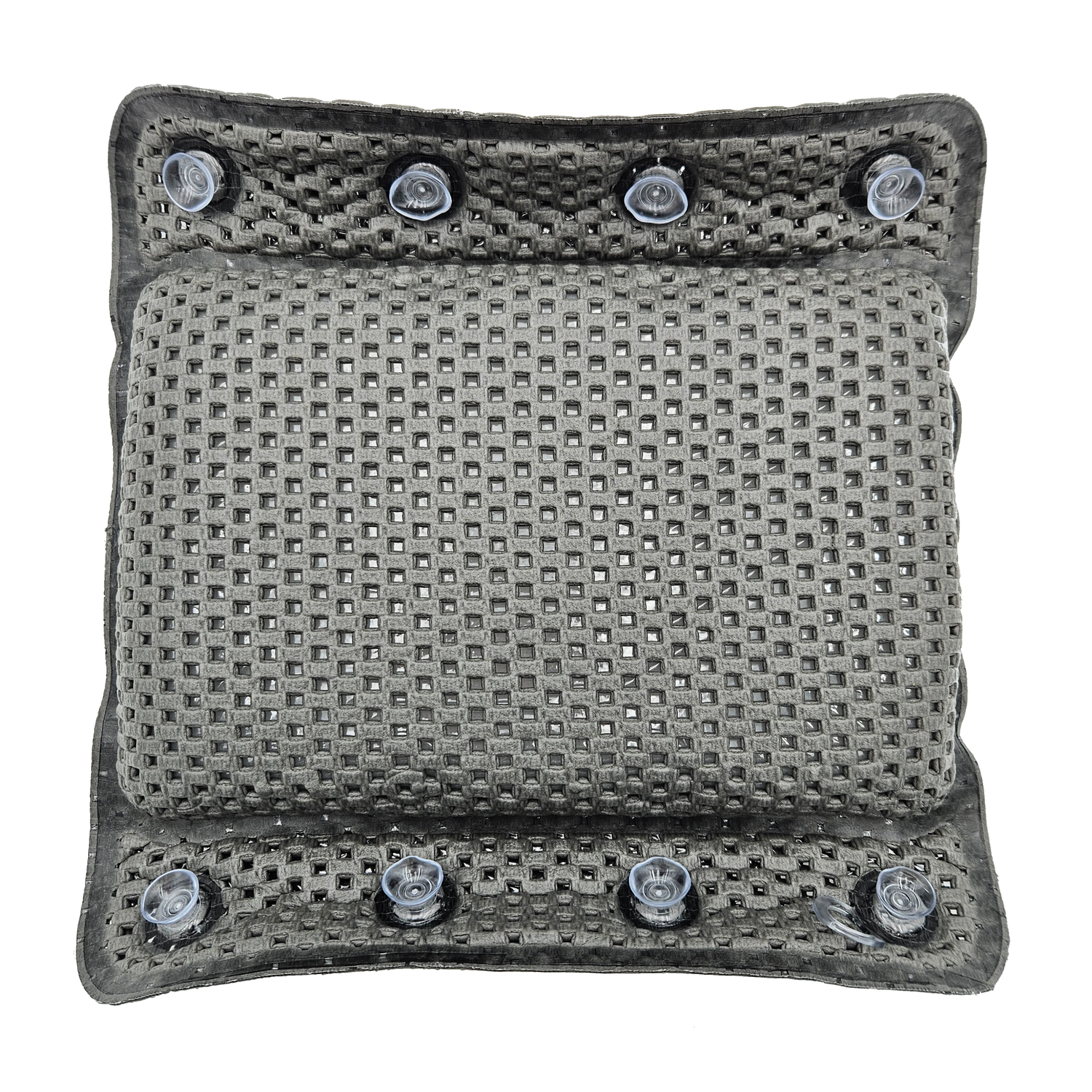 Bath pillow grey white blue bath pillow with suction cups spa bath pillow head pillow