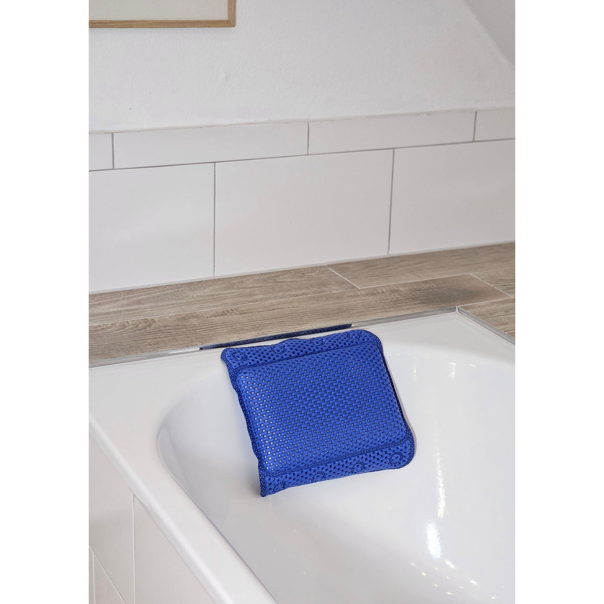 Bath pillow grey white blue bath pillow with suction cups spa bath pillow head pillow