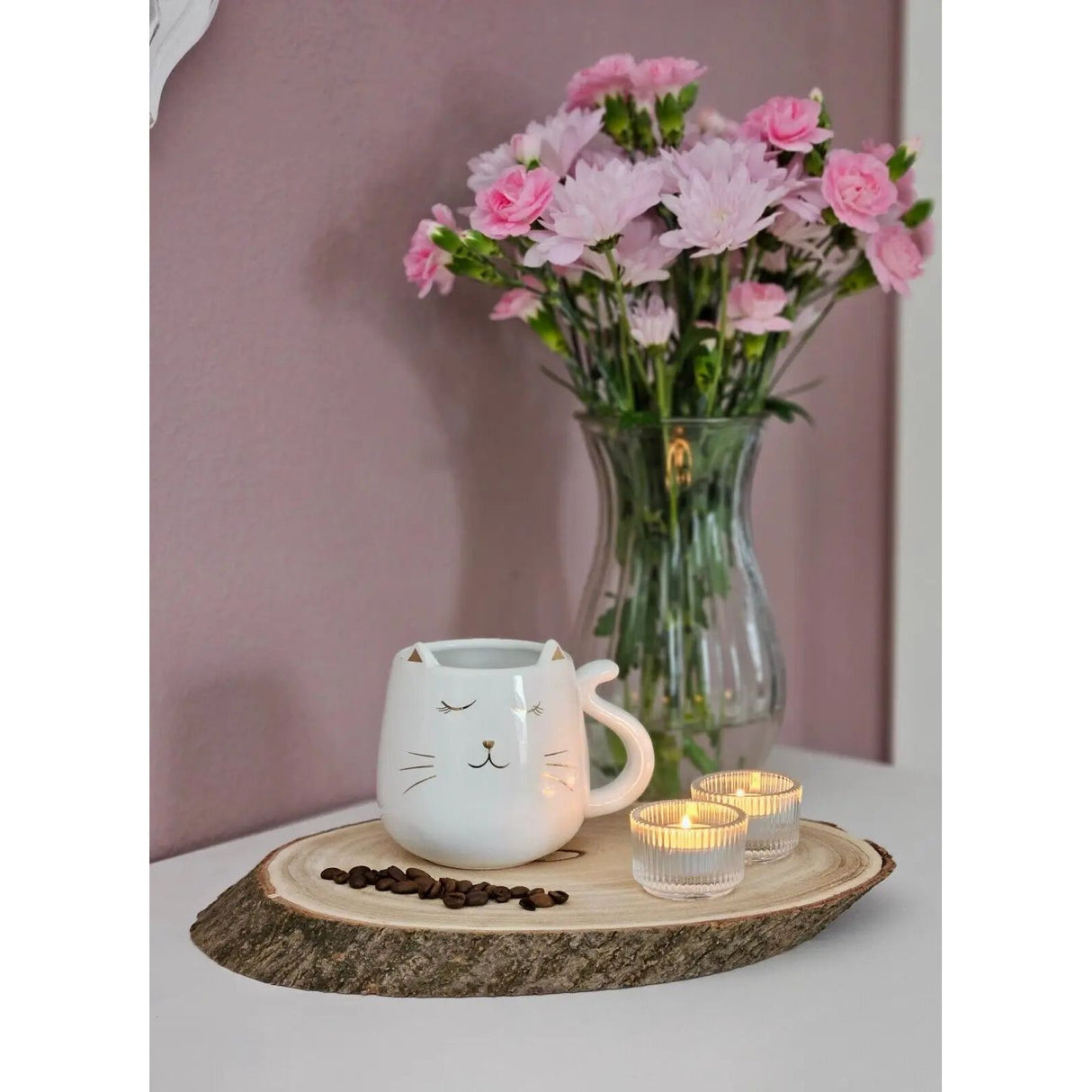 Tree disc board oval wood wooden board decorative board tray wooden disc Ø 20 - 23 cm