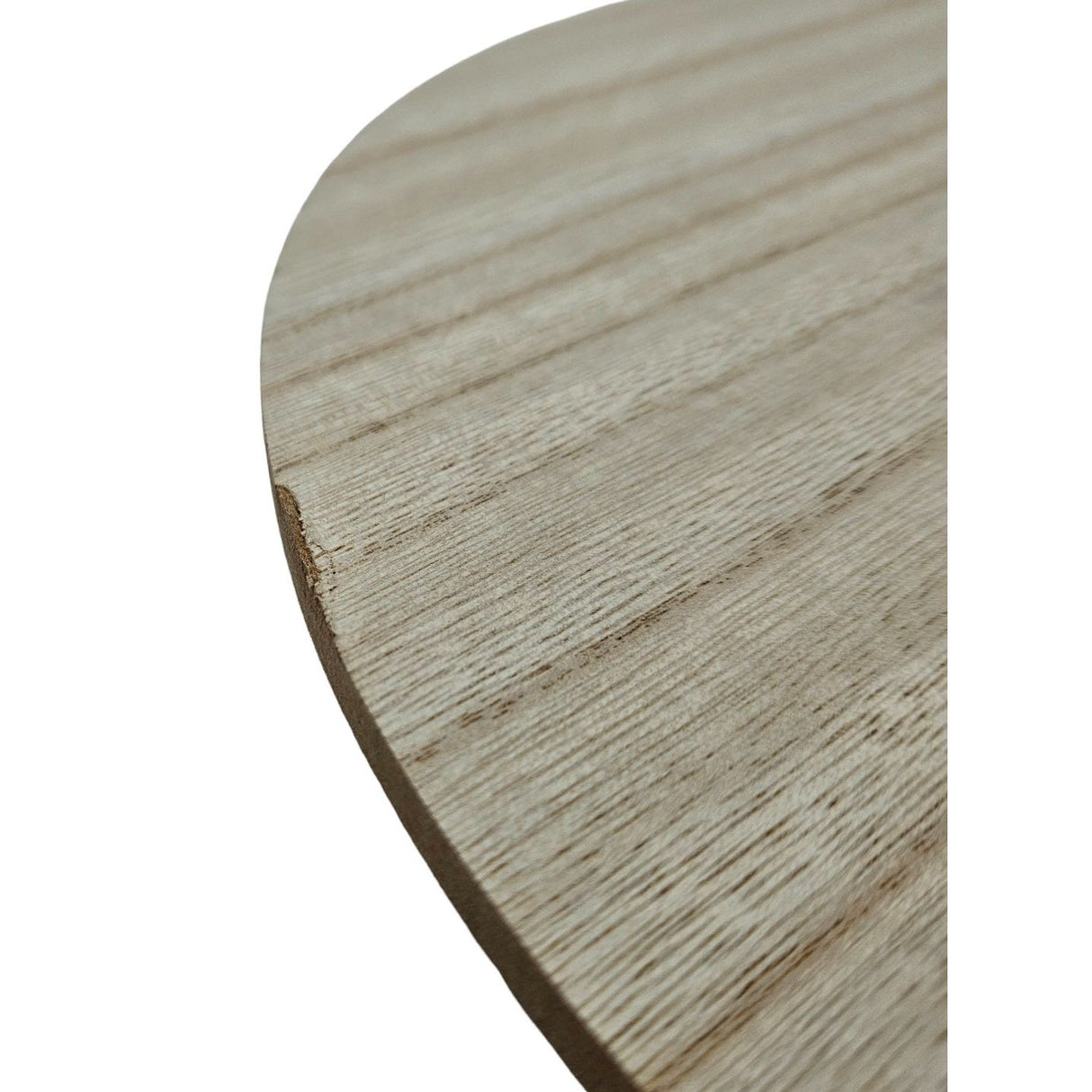 Side table coffee table round wood metal table bedside table wooden table 40cm B-WARE