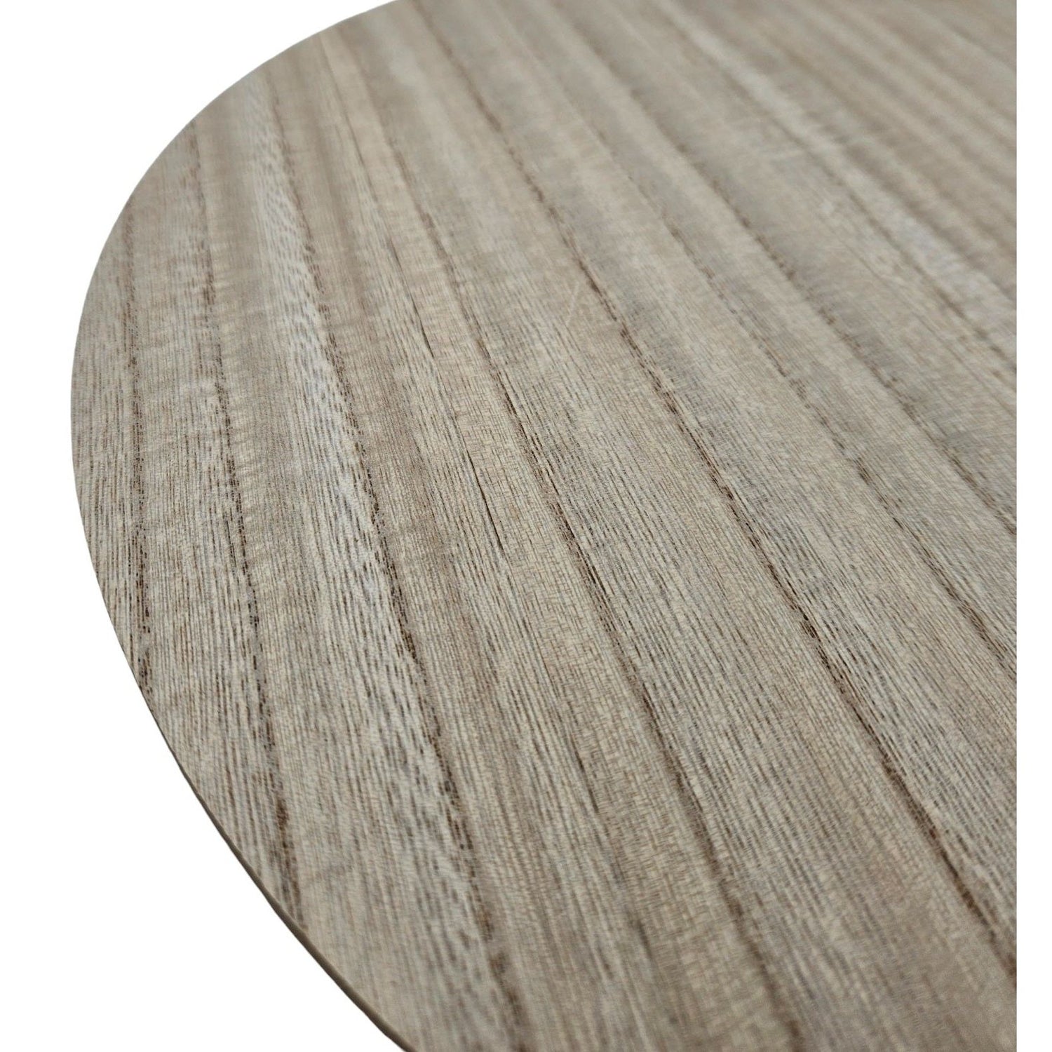 Side table coffee table round wood metal table bedside table wooden table 40cm B-WARE