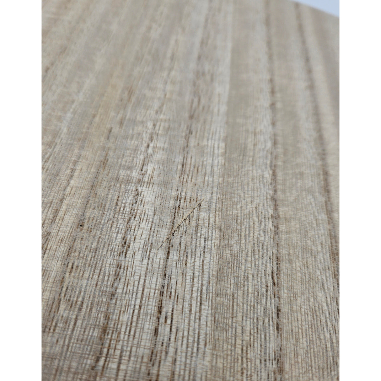 Side table coffee table round wood metal table bedside table wooden table 40cm B-WARE