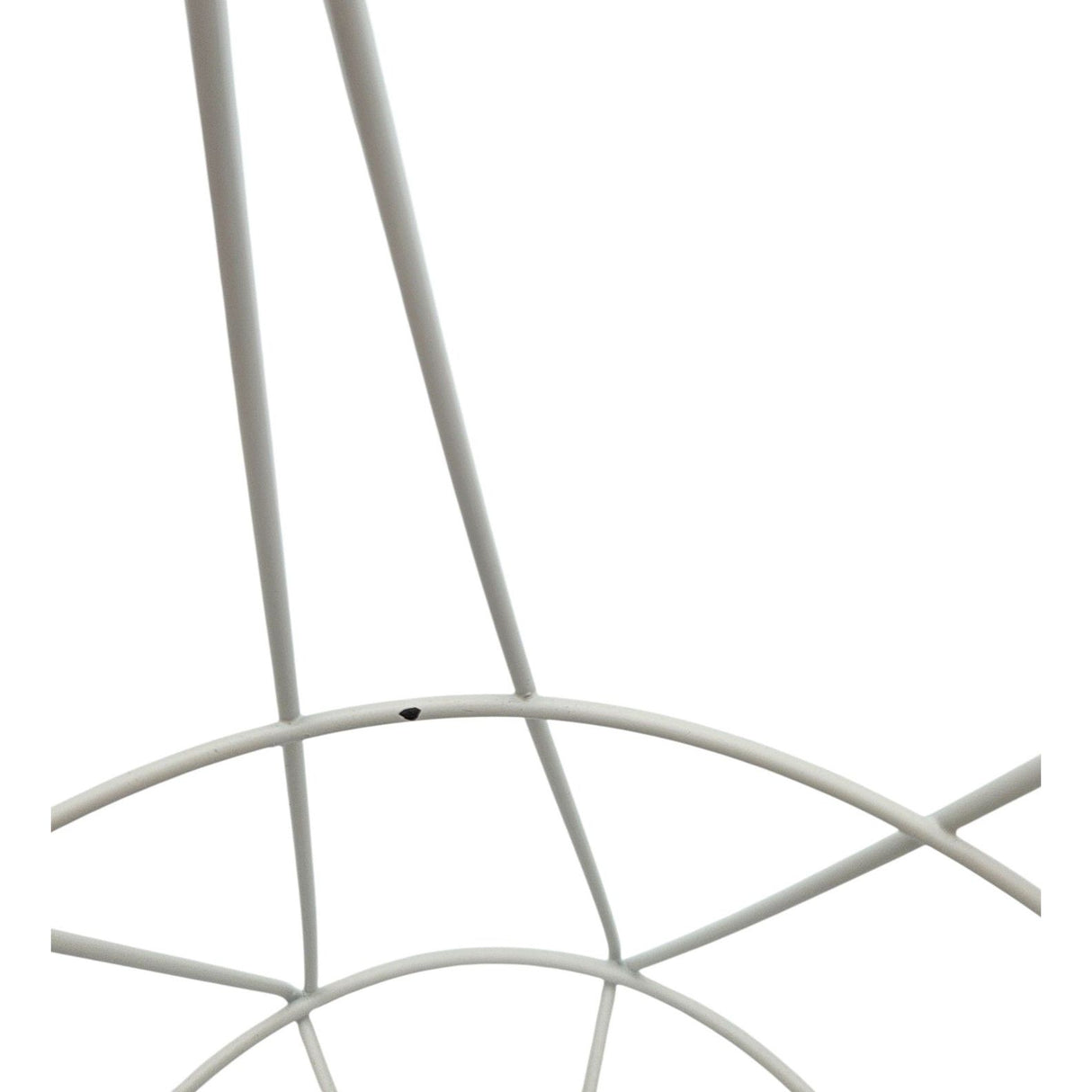 Small side table storage basket mini table basket with lid round white