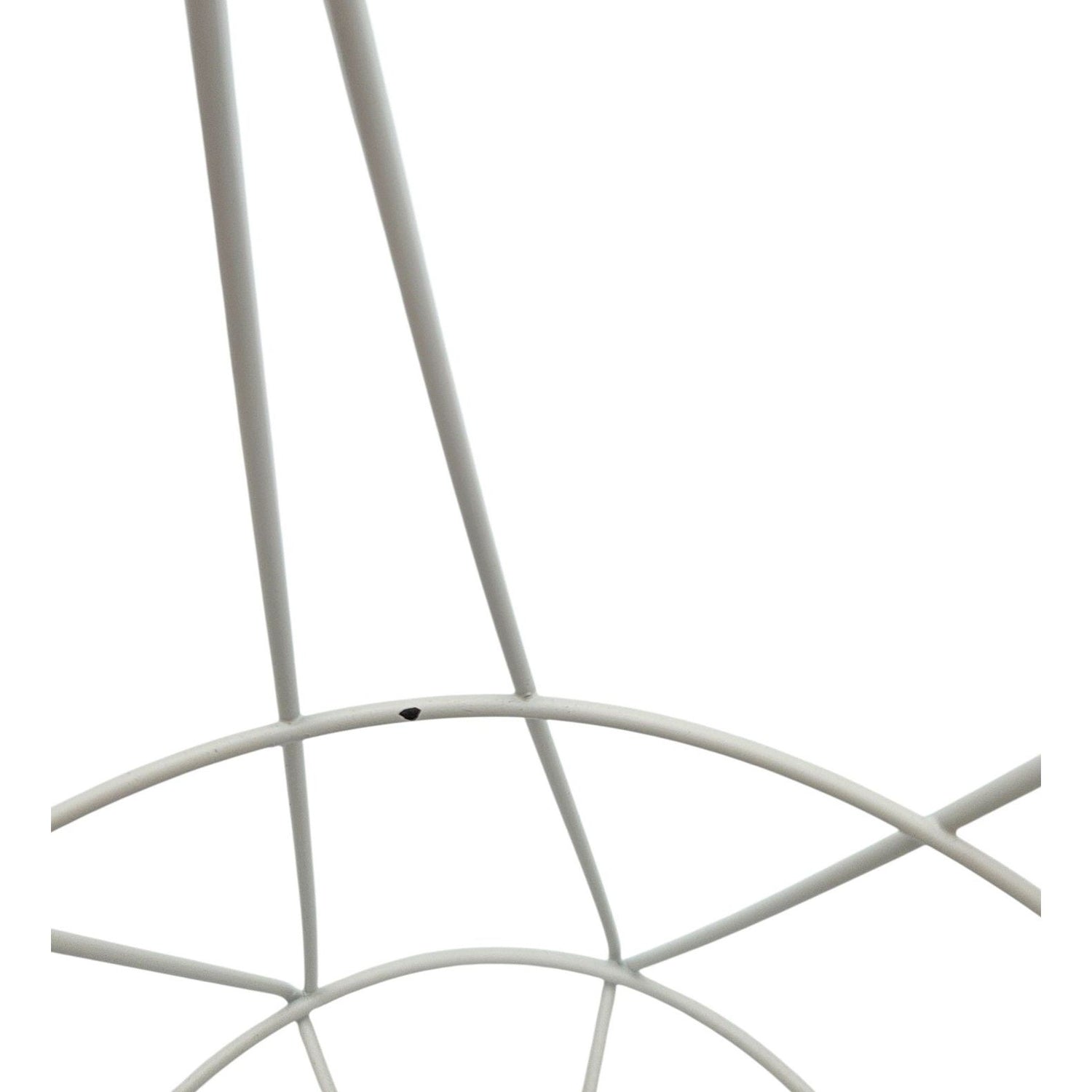 Small side table storage basket mini table basket with lid round white