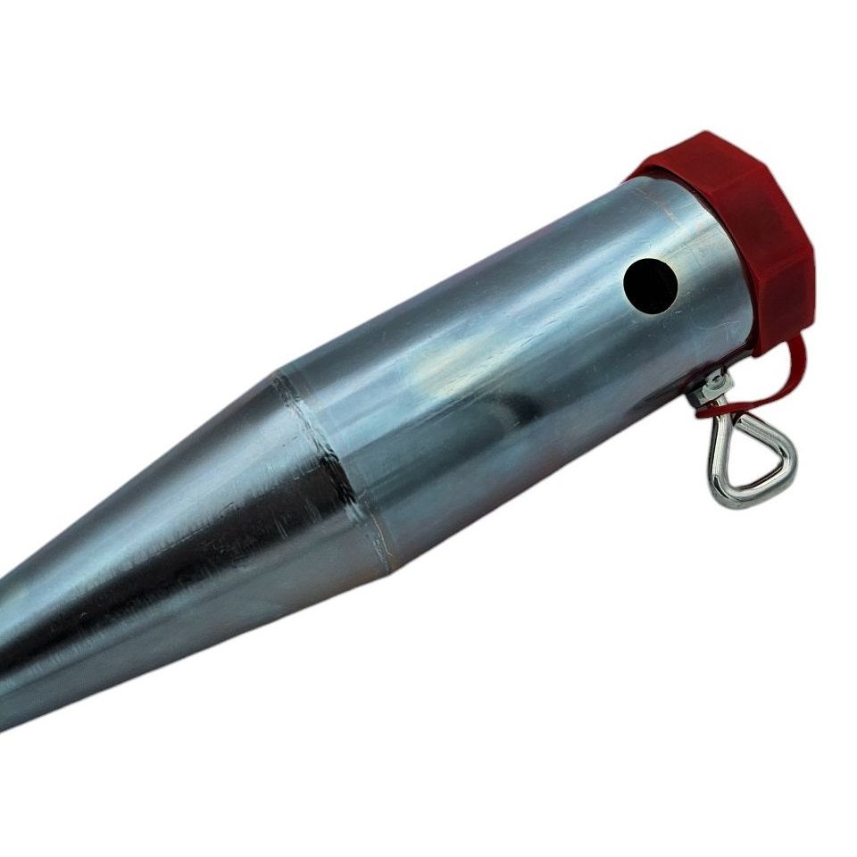 Ground sleeve umbrella stand metal universal ground spike Ø2.5-5.5cm screw-in sleeve