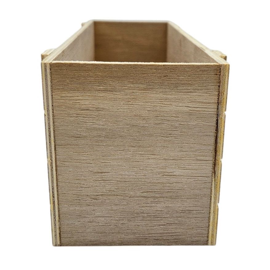 Storage box crate wood brown square heart kitchen storage decorative box natural