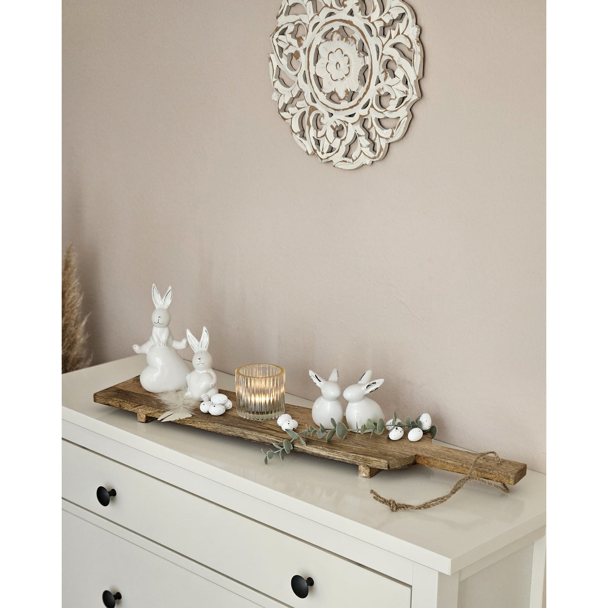 Wooden board mango wood board tray decorative board wood mango serving tray length 67cm