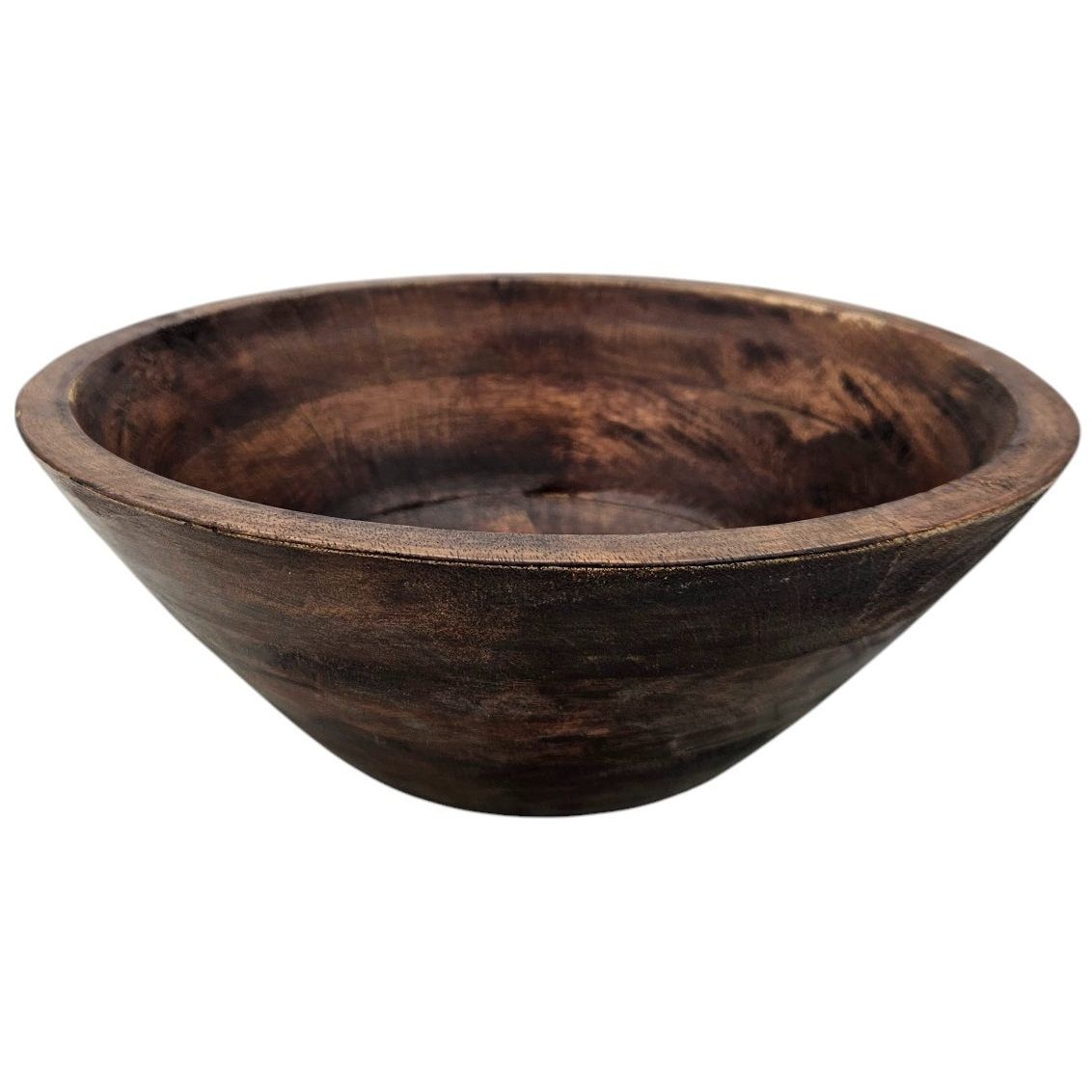 Wooden bowl Mango wood bowl Decorative bowl Bread bowl Mango wood Ø 30 x height 9.5 cm