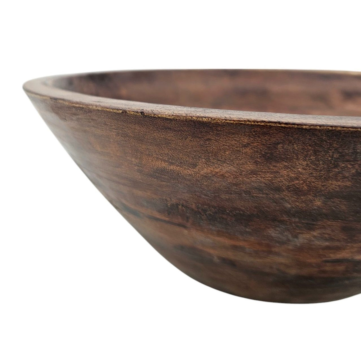 Wooden bowl Mango wood bowl Decorative bowl Bread bowl Mango wood Ø 30 x height 9.5 cm