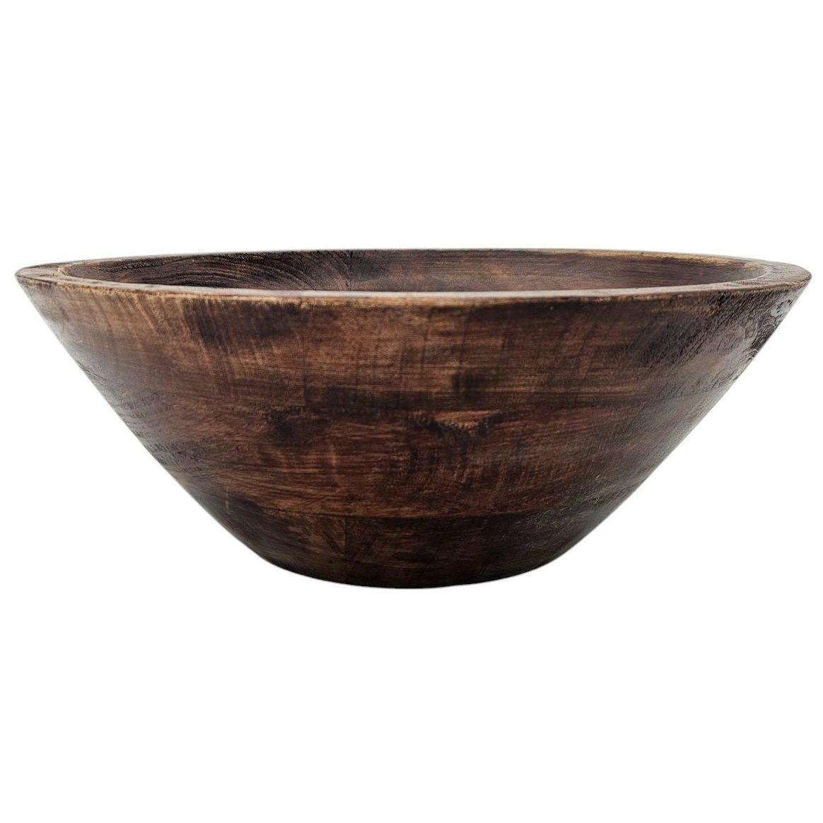 Wooden bowl Mango wood bowl Decorative bowl Bread bowl Mango wood Ø 30 x height 9.5 cm