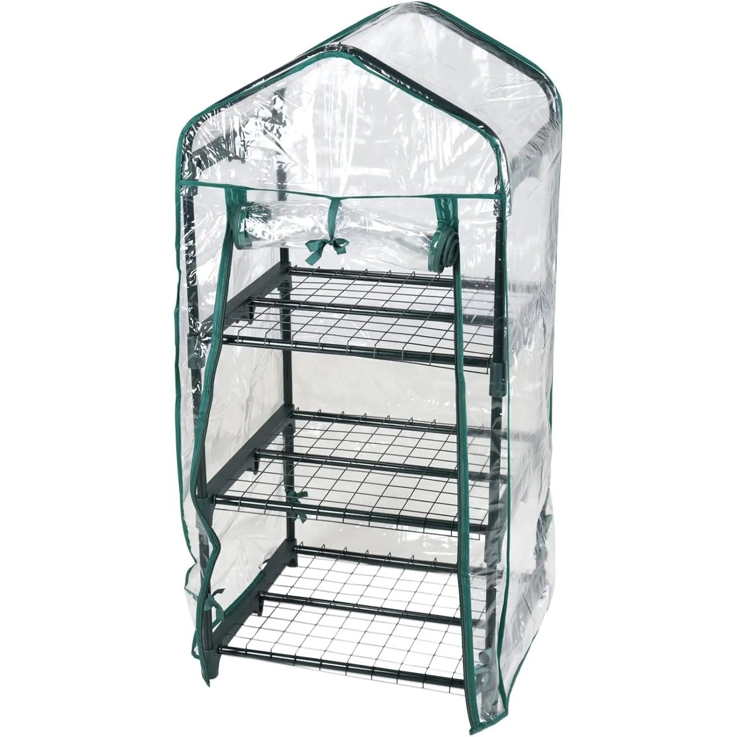 Greenhouse cultivation house cultivation shelf indoor greenhouse cultivation shelf metal green