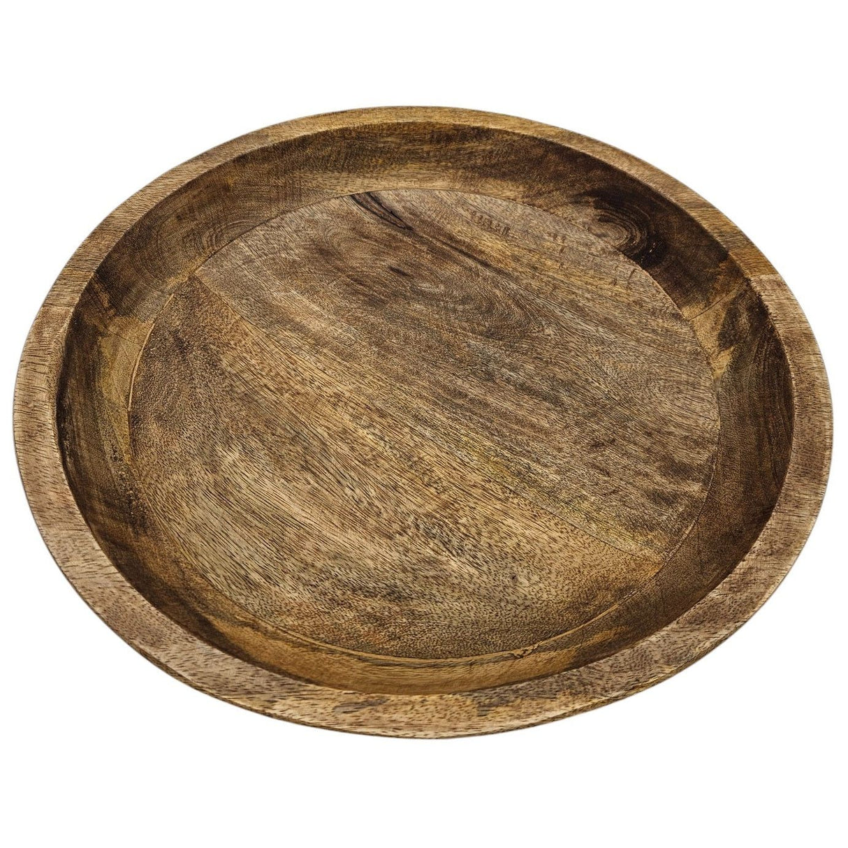 Wooden bowl Mango wood bowl Decorative bowl Bread bowl Mango wood Ø 38 cm