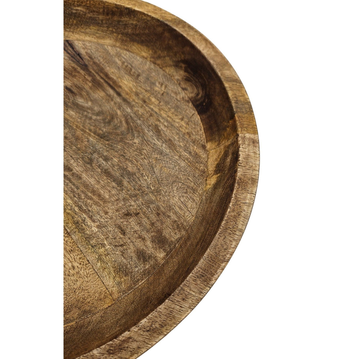 Wooden bowl Mango wood bowl Decorative bowl Bread bowl Mango wood Ø 38 cm