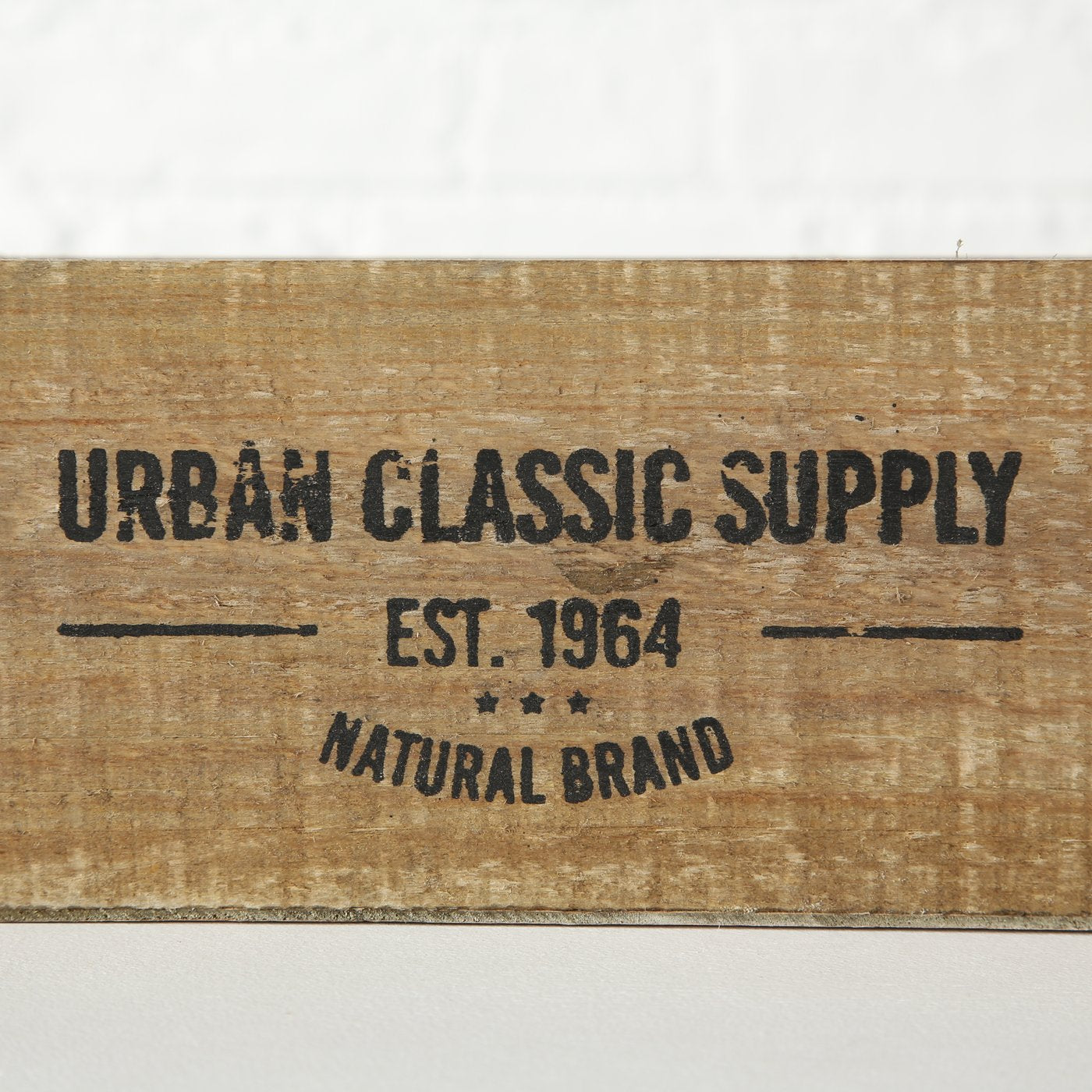 Wooden box brown decorative box shabby box fruit box wooden decoration country house with handles