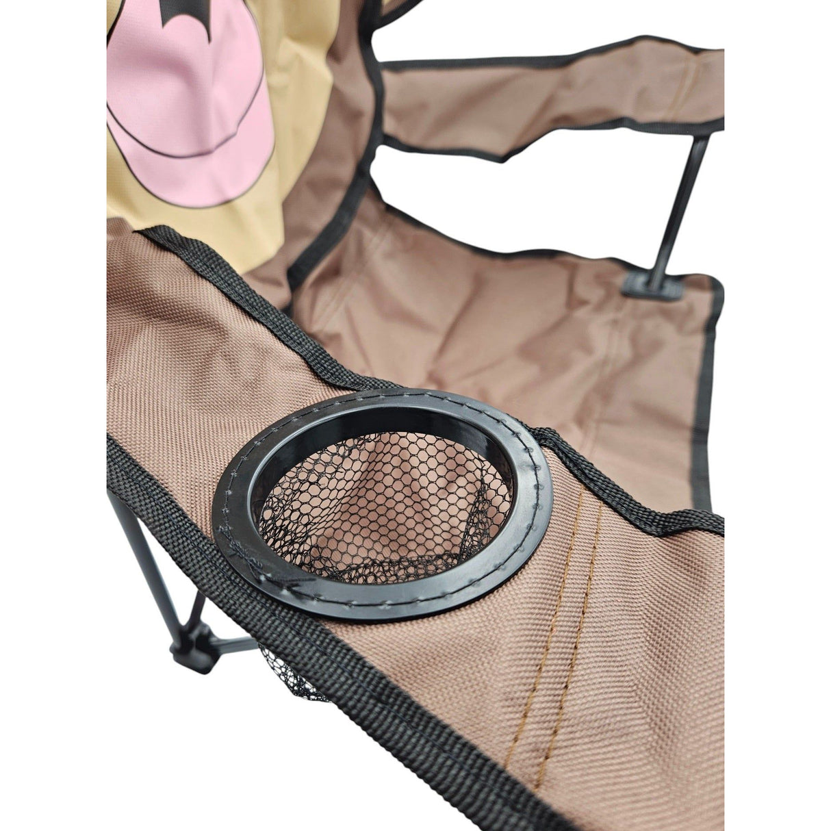 Children's chair camping chair fishing chair foldable monkey bold elephant cat cup holder