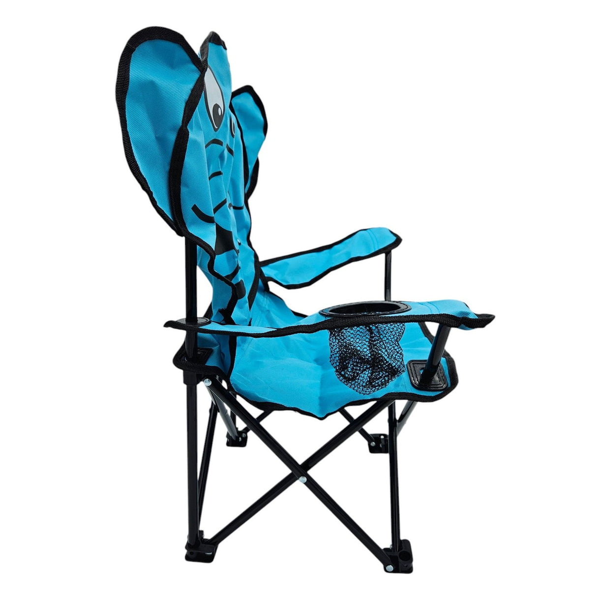 Children's chair camping chair fishing chair foldable monkey bold elephant cat cup holder