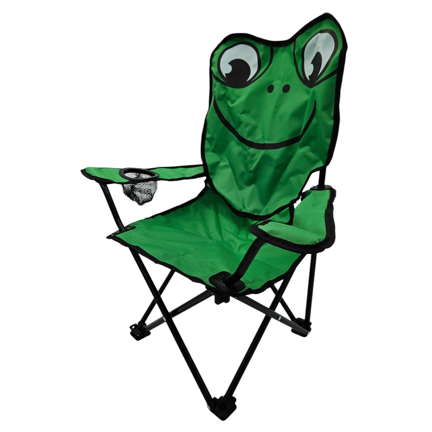 Children's chair camping chair fishing chair foldable monkey bold elephant cat cup holder