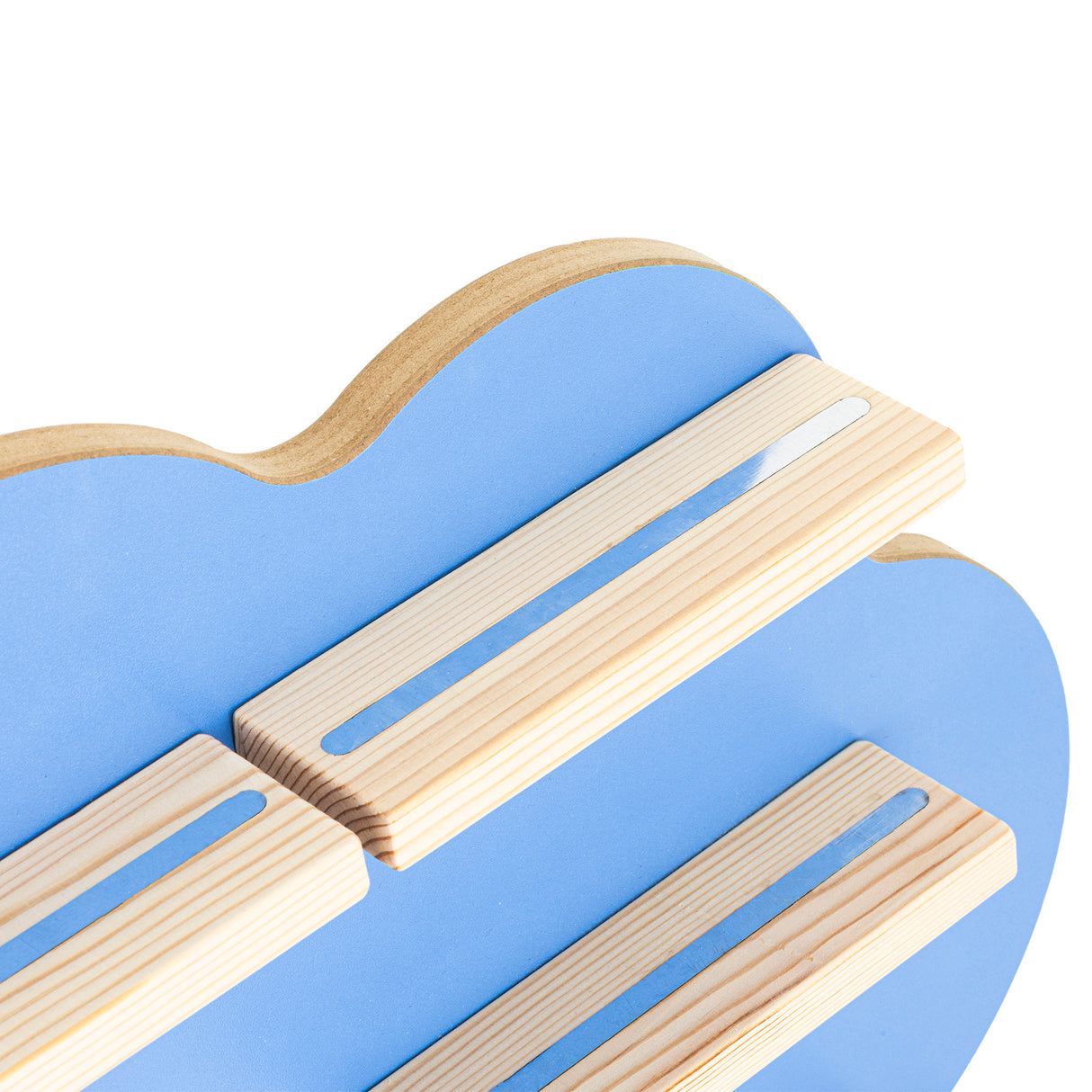 Radio play figure shelf Children's shelf Wall shelf Shelves Magnet Blue Cloud shelf 48x35cm