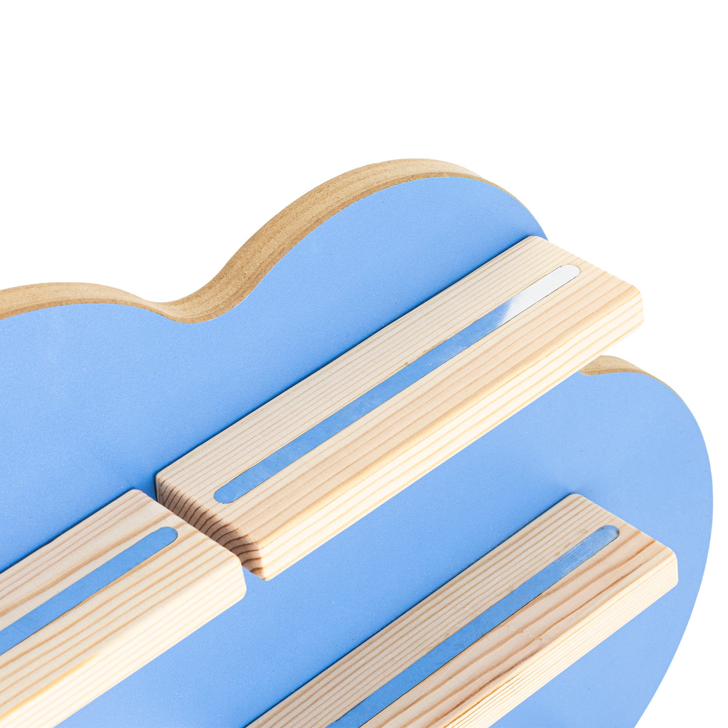 Radio play figure shelf Children's shelf Wall shelf Shelves Magnet Blue Cloud shelf 48x35cm