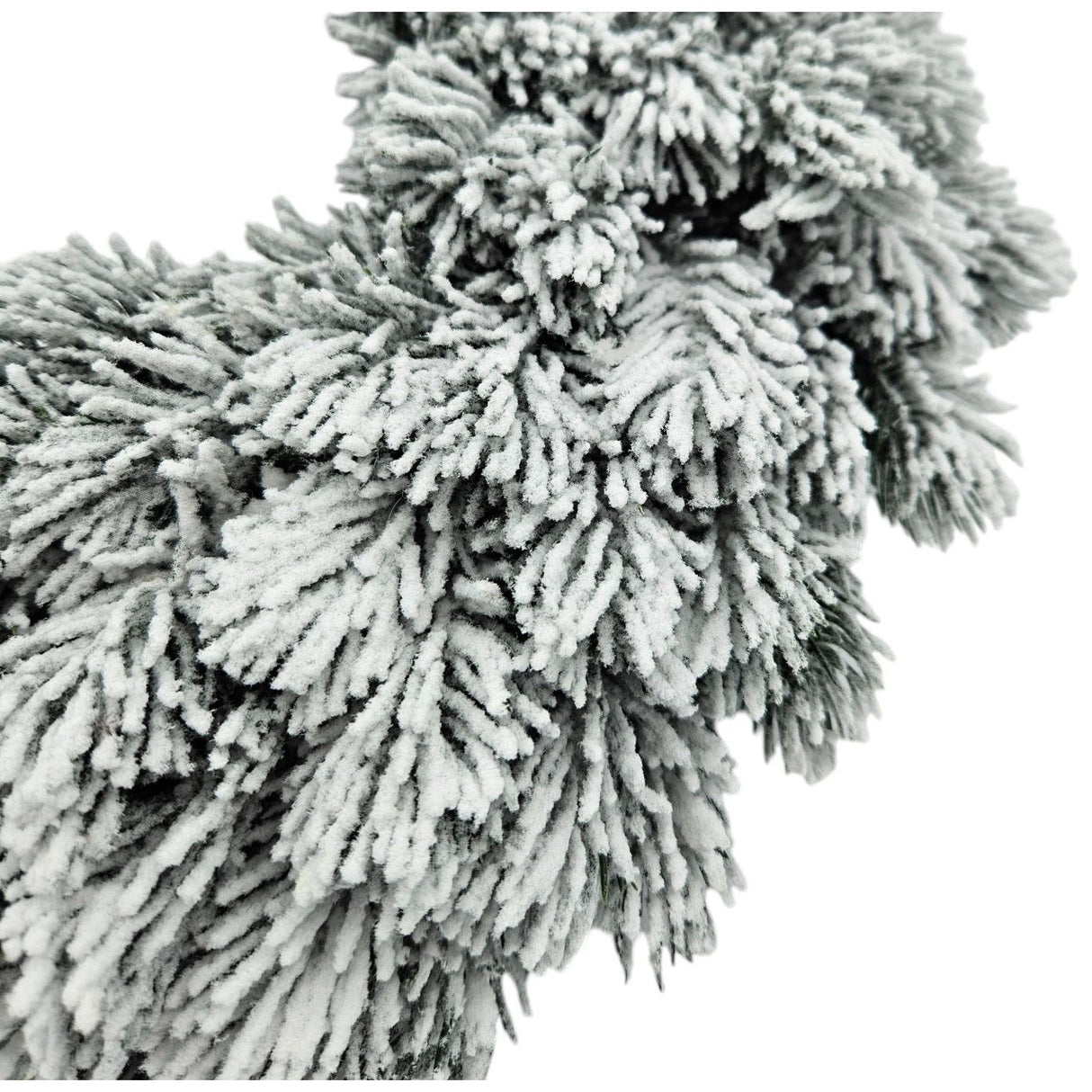 Advent wreath fir wreath Christmas wreath artificial decorative wreath green white Ø 40cm