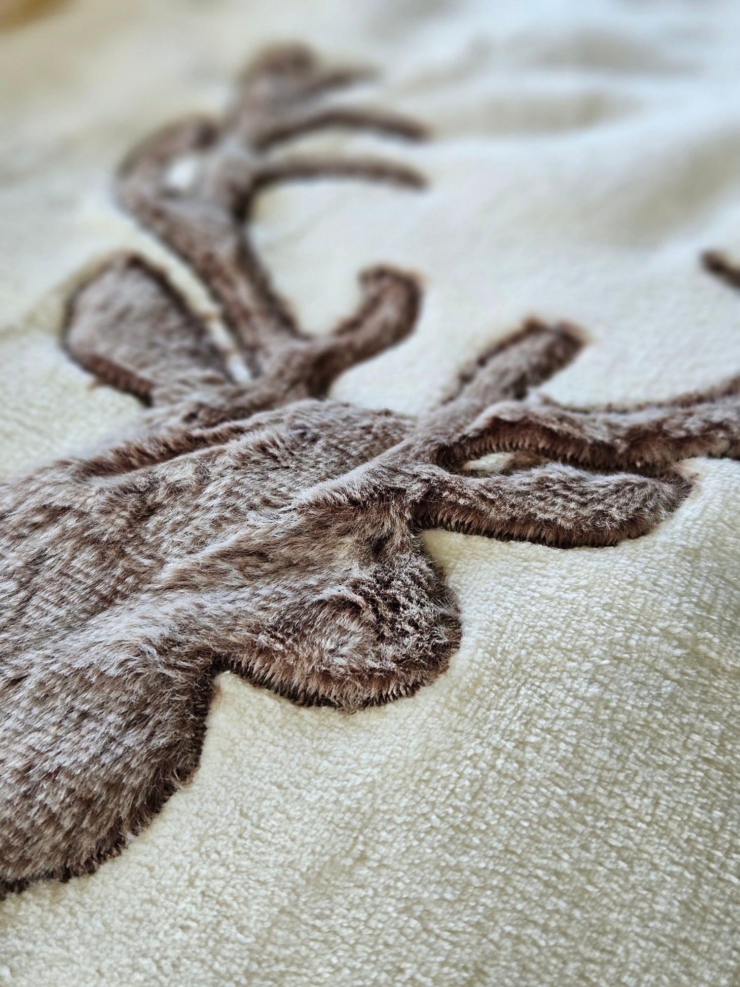 Blanket Cuddly blanket Bedspread Living blanket Deer Winter 150x200 cuddly soft