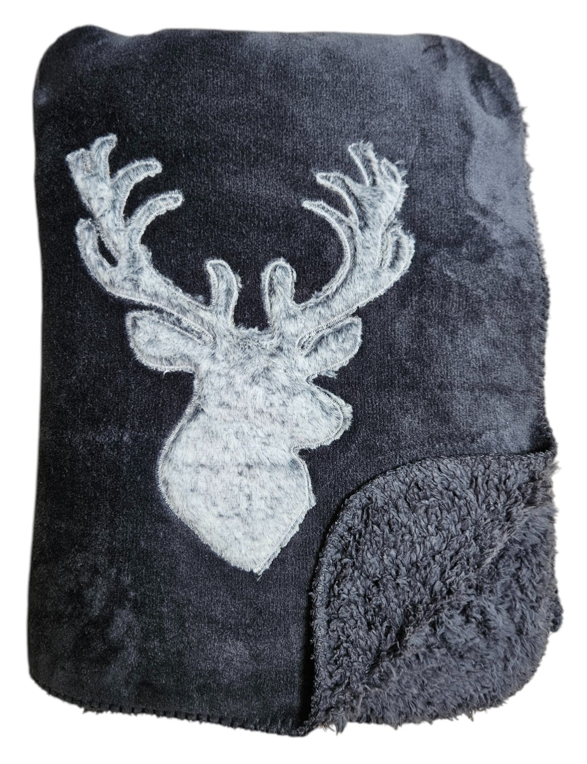 Blanket Cuddly blanket Bedspread Living blanket Deer Winter 150x200 cuddly soft