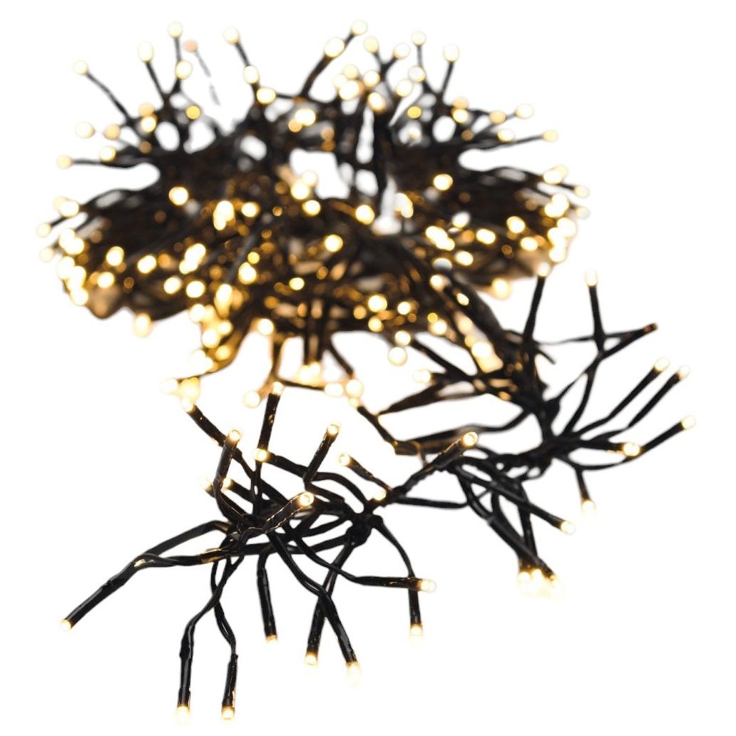 Christmas tree light chain LED indoor-outdoor lighting warm white long 350 cm