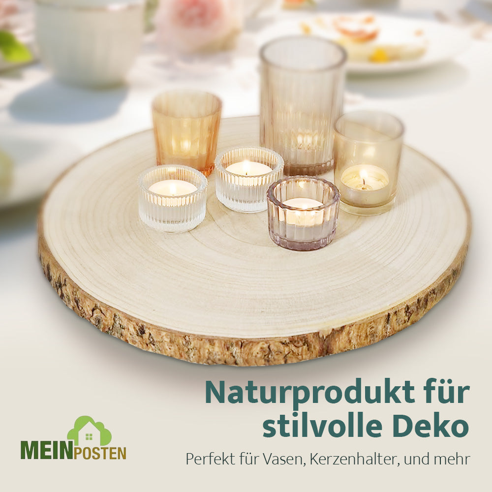 Decorative board tree disc wood wooden board board tray table decoration wooden disc 38-44